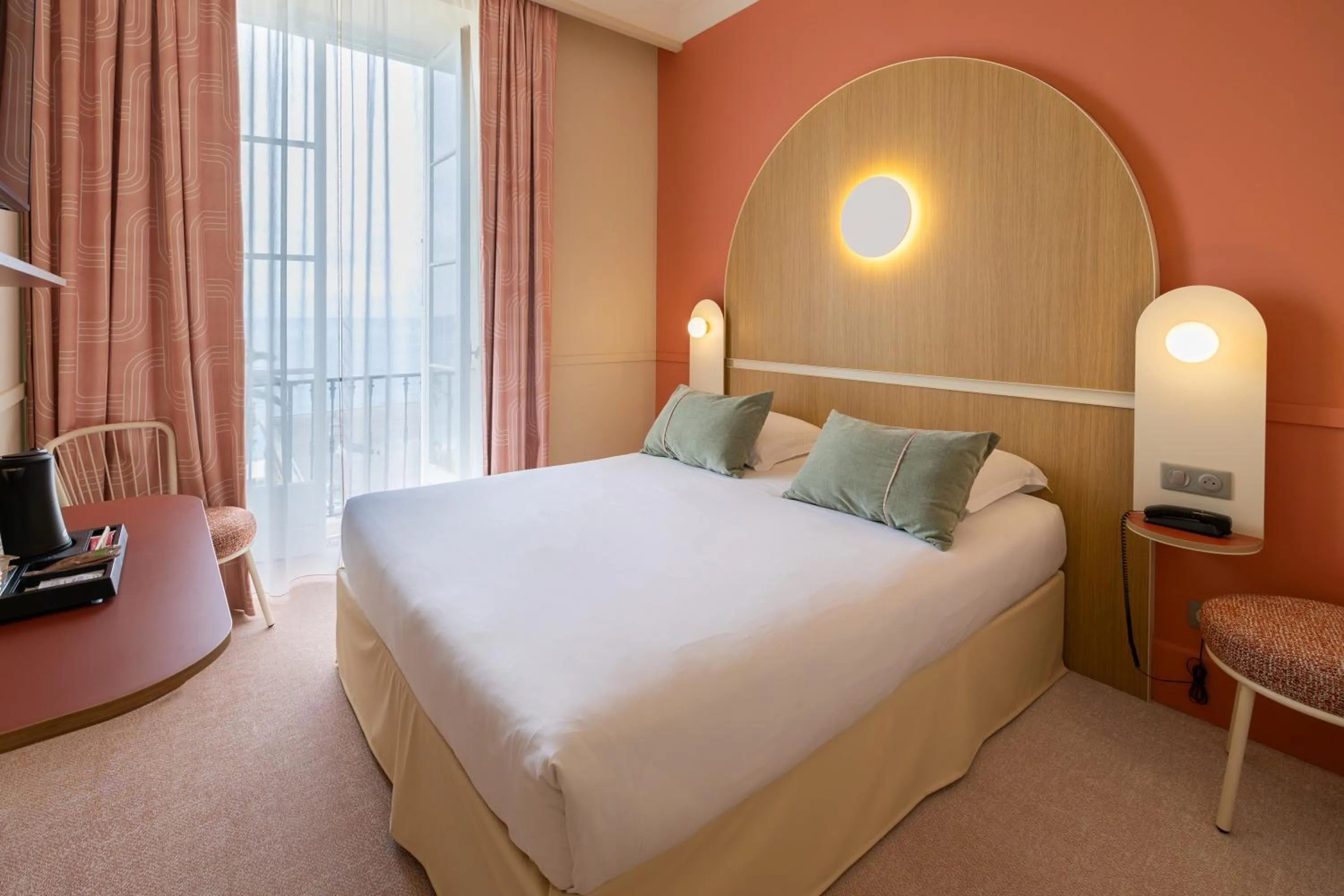 Bed in Hôtel Vacances Bleues Balmoral