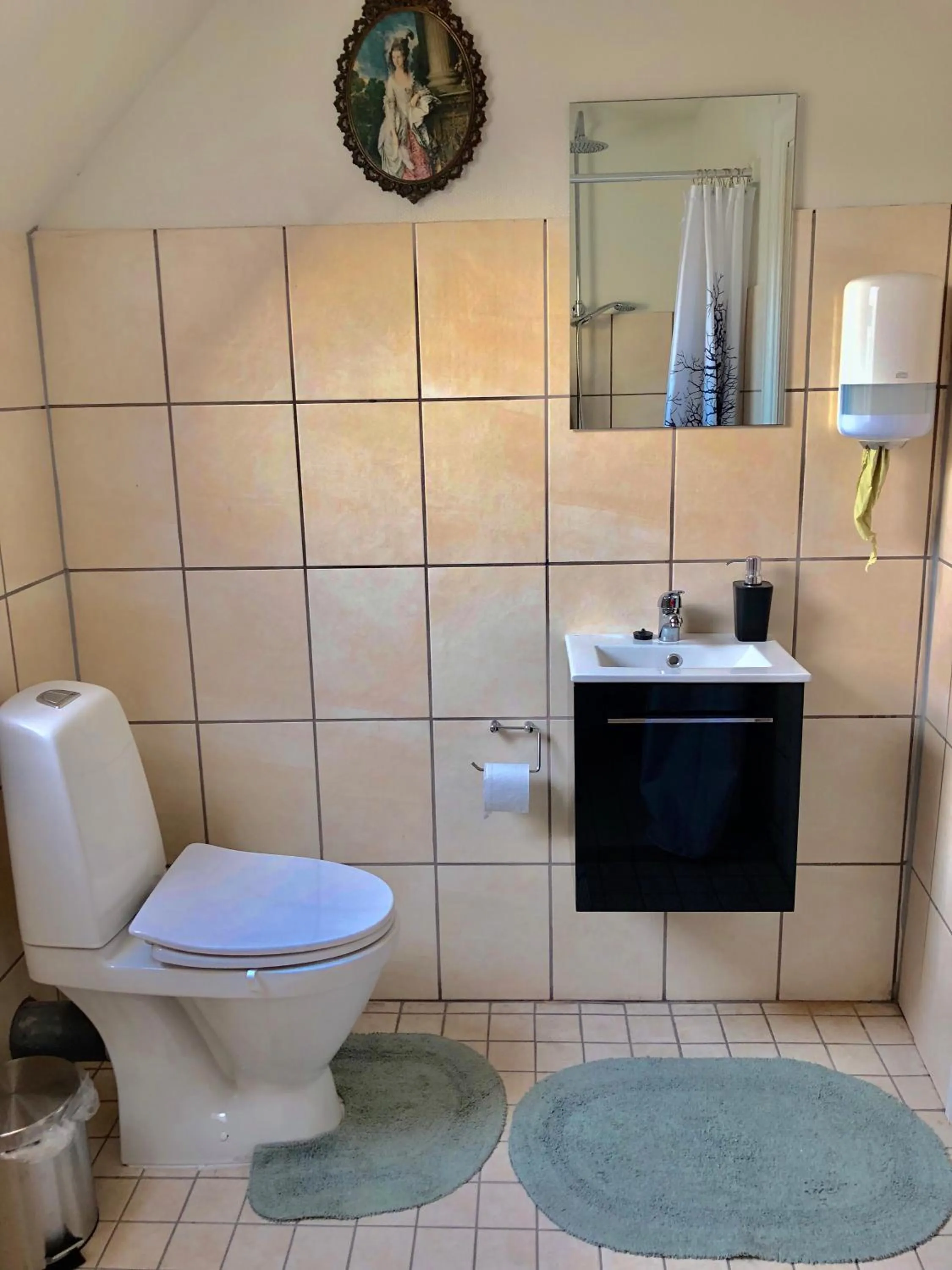 Bathroom in HotelPandekagehuset B&B