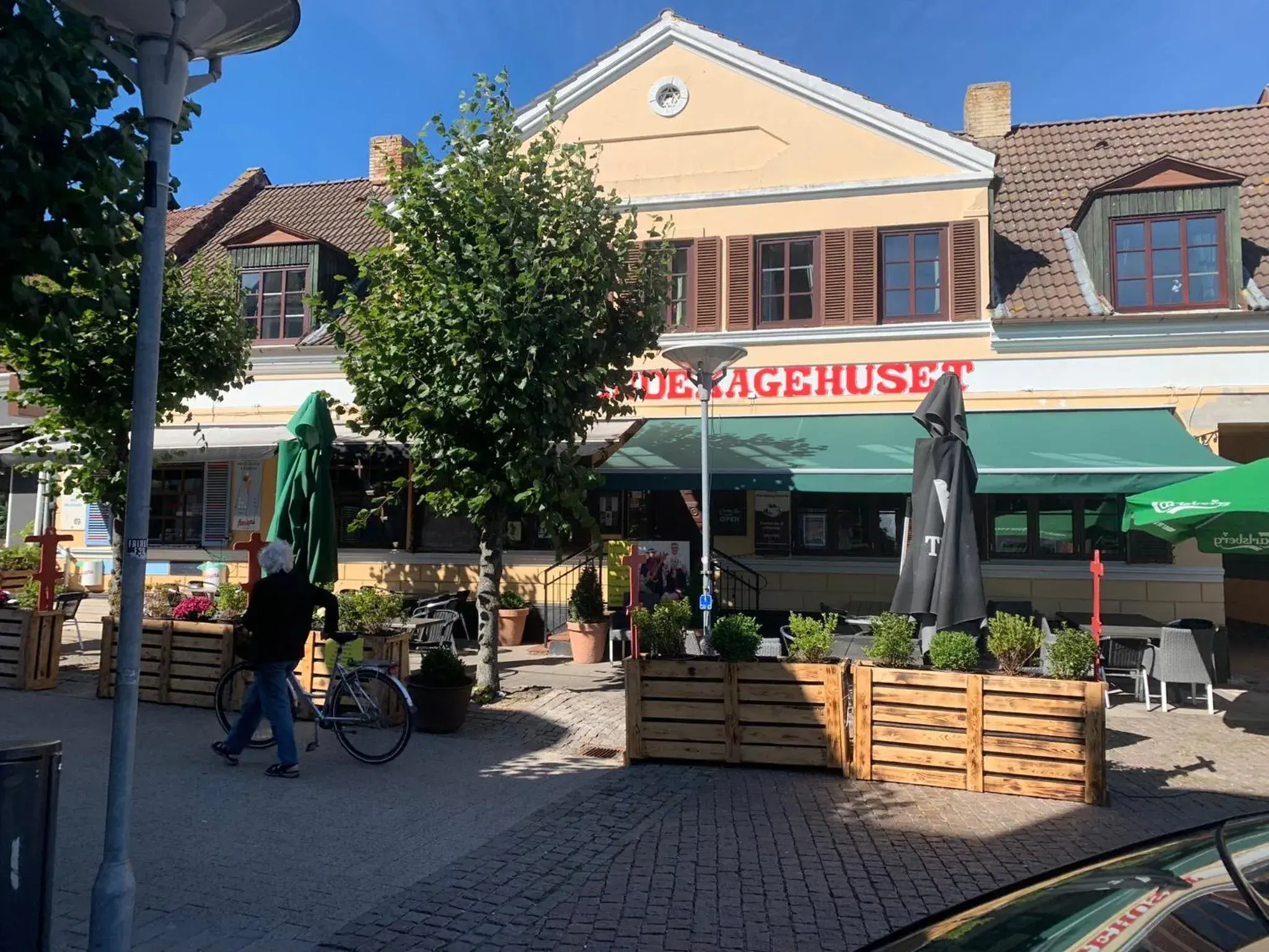 Double Room with Private External Bathroom - single occupancy in HotelPandekagehuset B&B Double Room with Private External Bathroom - single occupancy in HotelPandekagehuset B&B