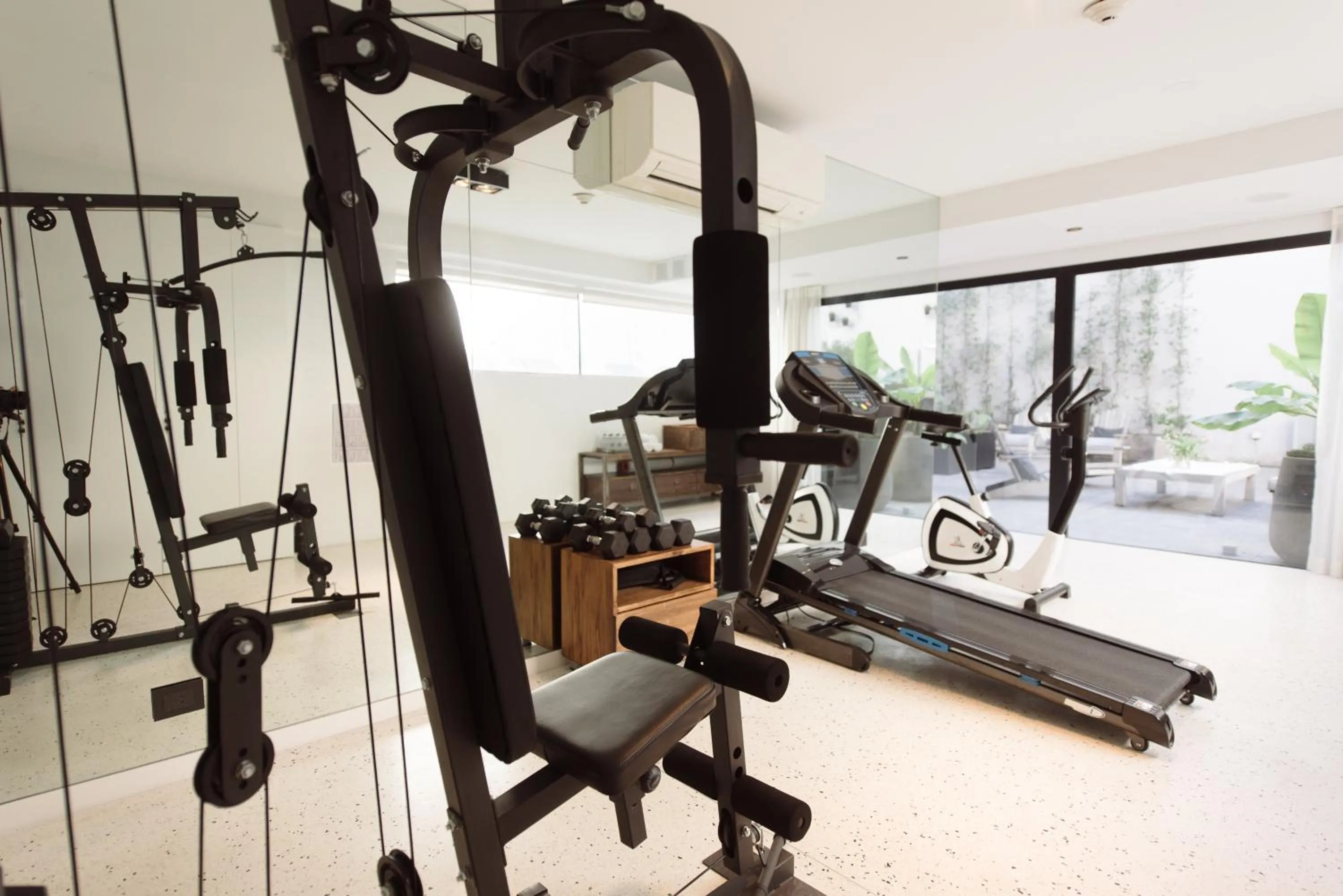 Fitness centre/facilities in Krista Boutique Hotel