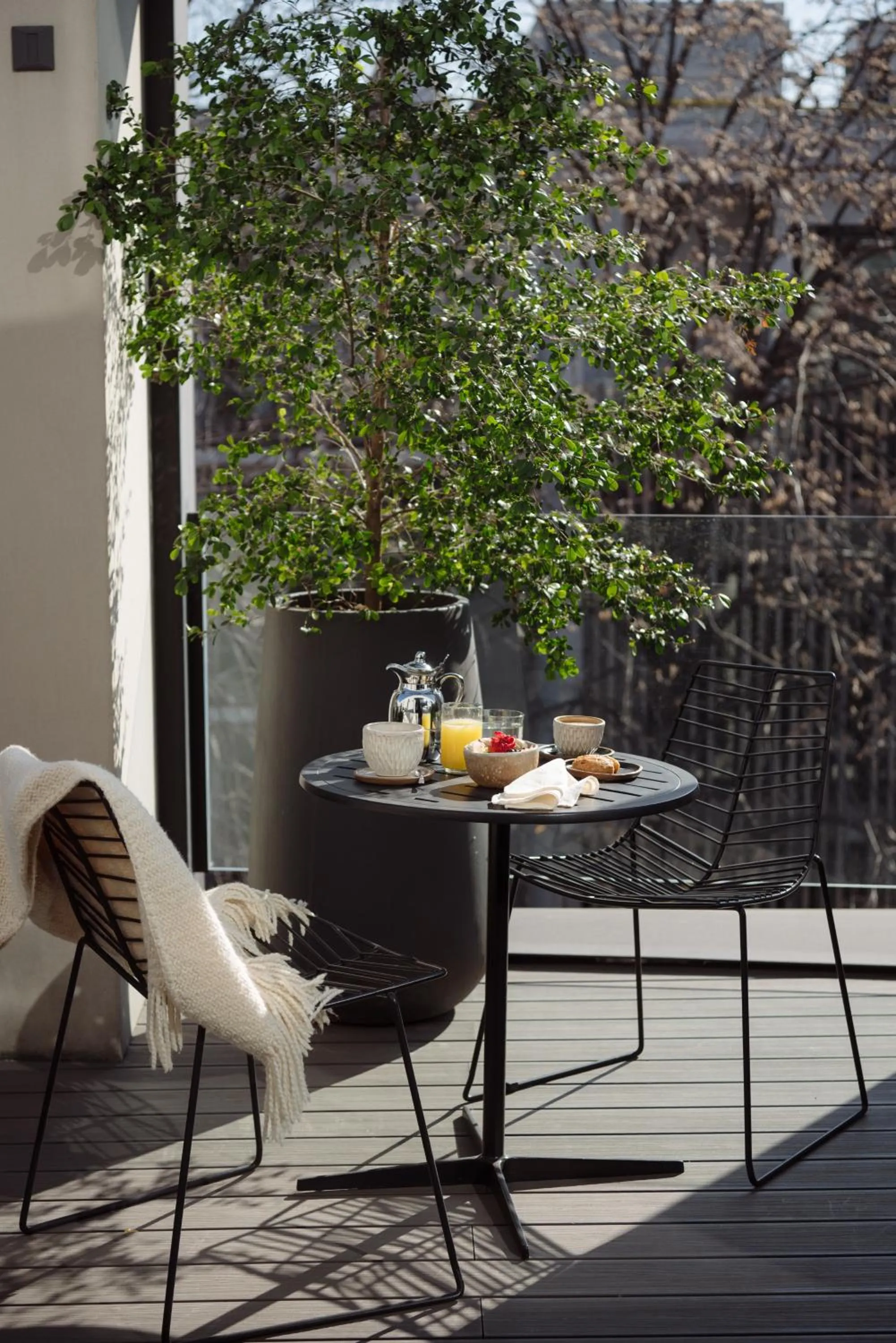 Balcony/Terrace in Krista Boutique Hotel