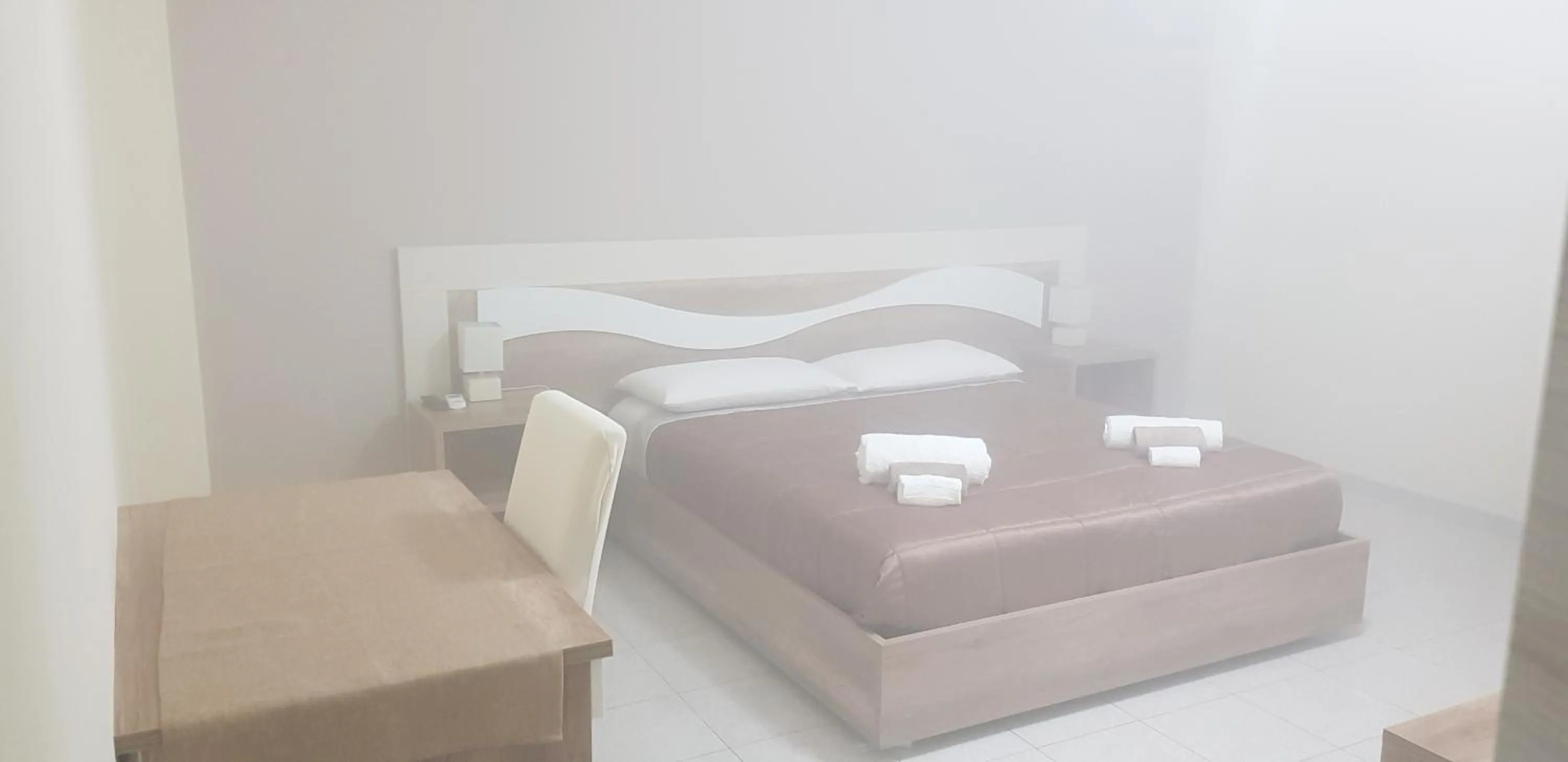 Photo of the whole room, Bed in B&B AEREOSTATION