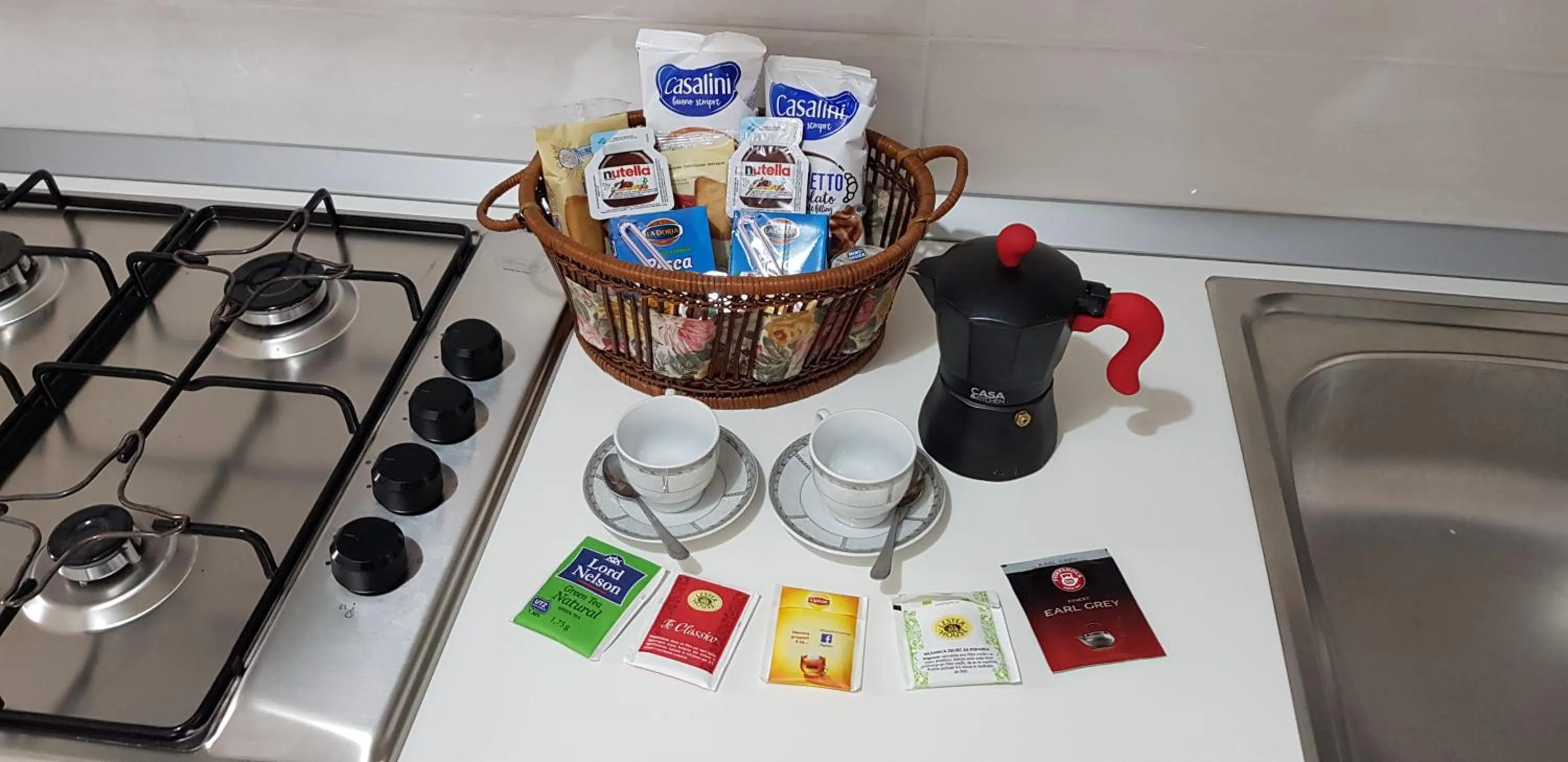 Coffee/tea facilities in B&B AEREOSTATION