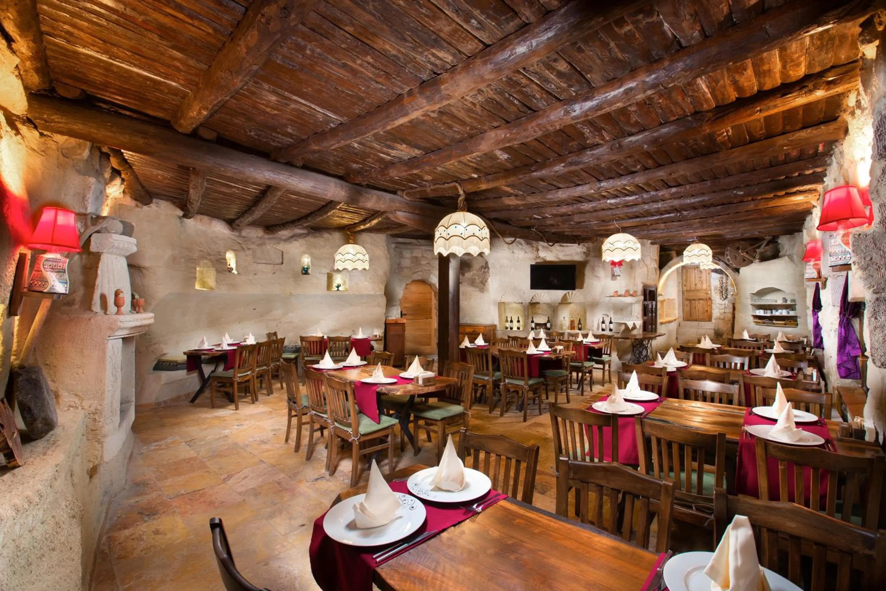 Dining area in Cappadocia Splendid Cave Hotel