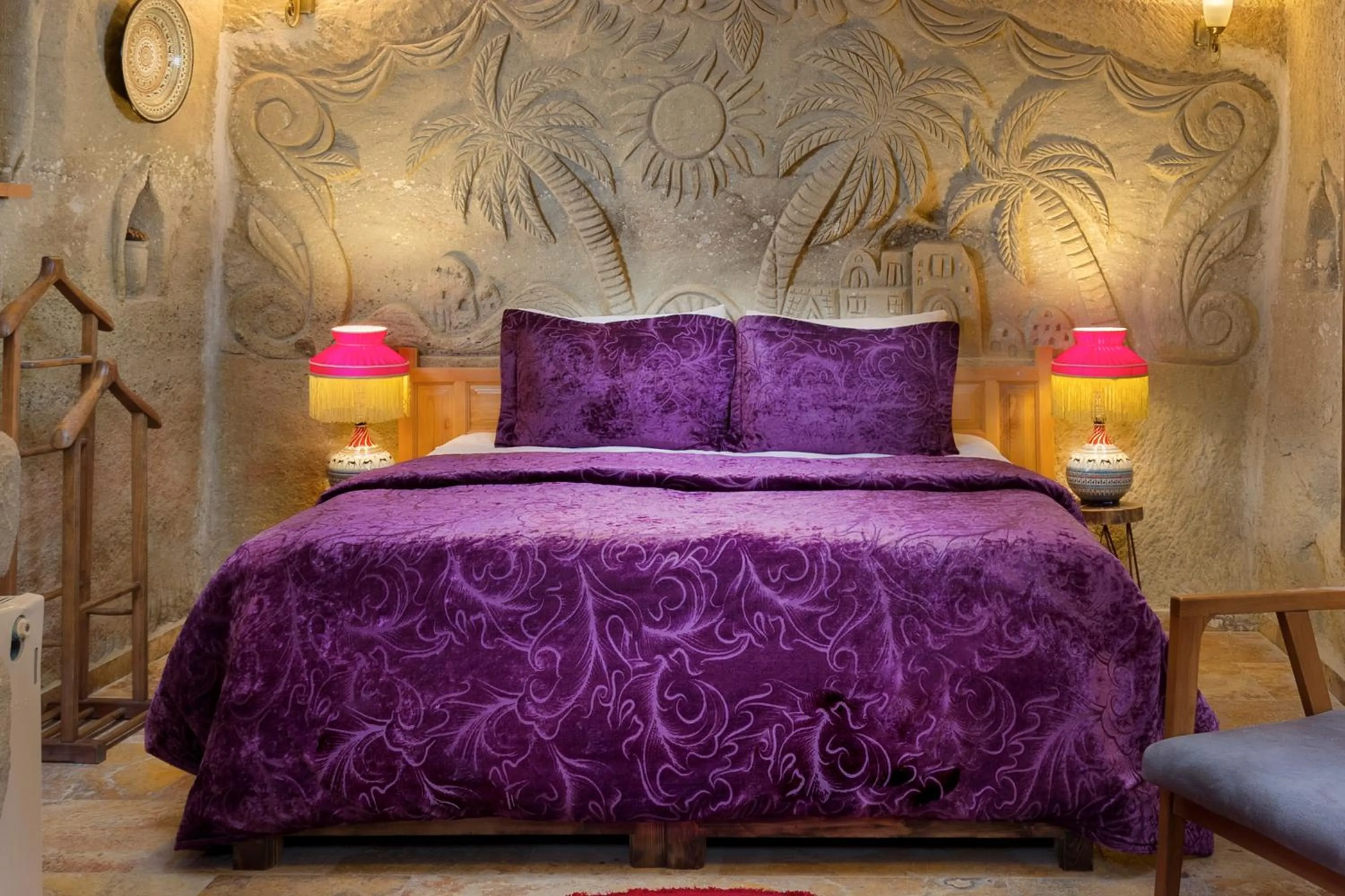 Bed in Cappadocia Splendid Cave Hotel