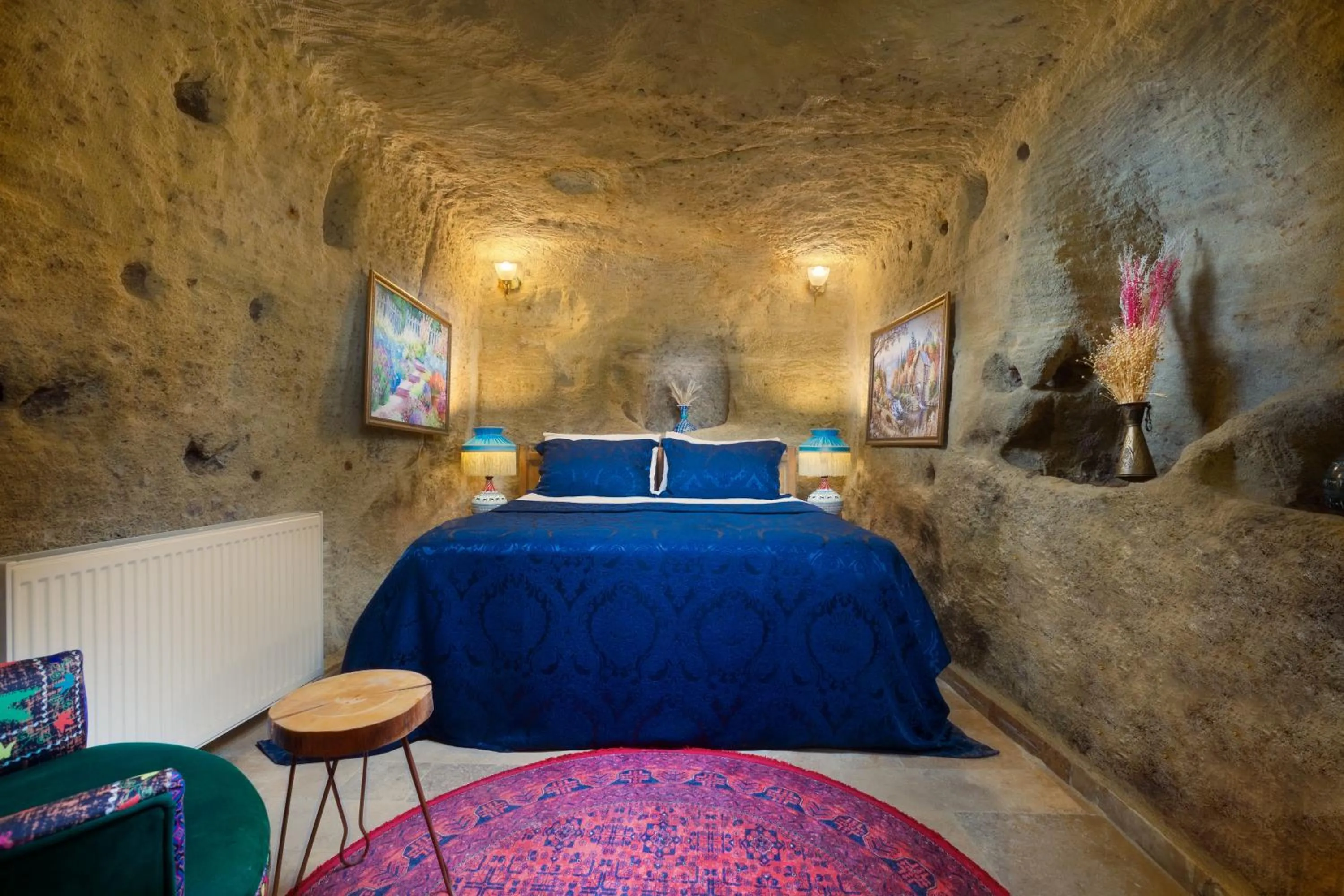 Bed in Cappadocia Splendid Cave Hotel