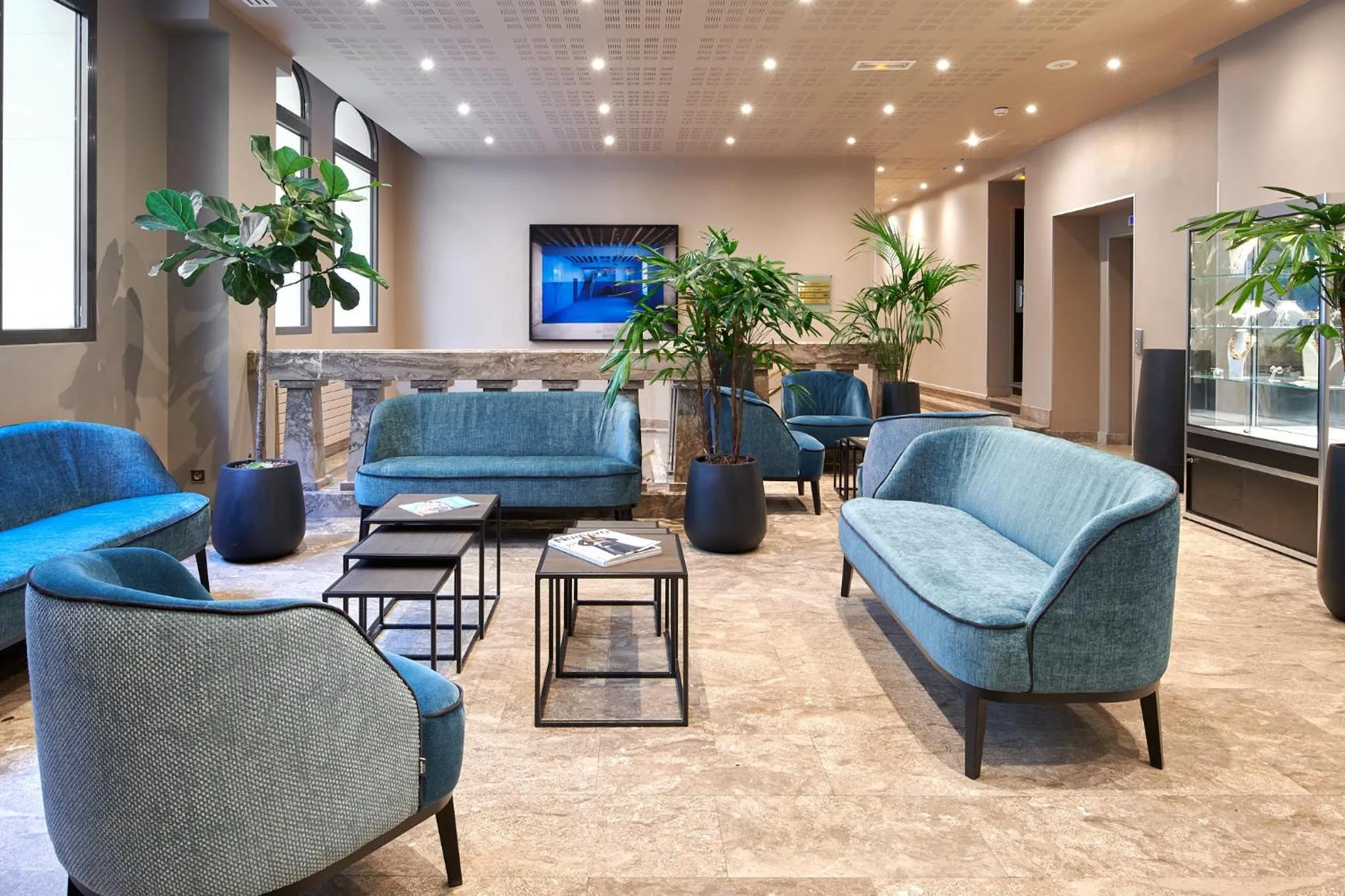 Lobby or reception in Hotel Vacances Bleues Provinces Opera