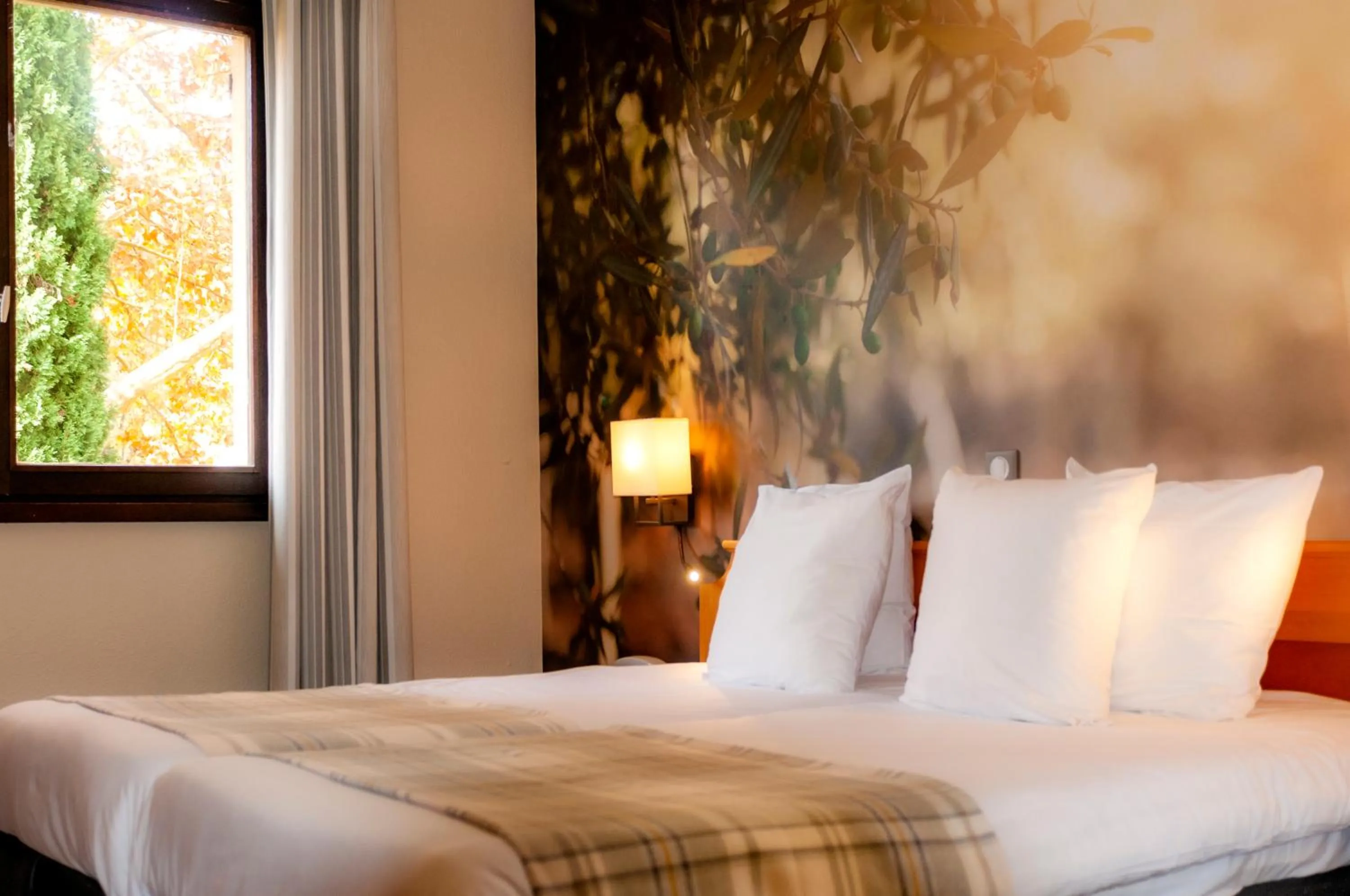 Bed in Club Vacances Bleues Domaine de Château Laval