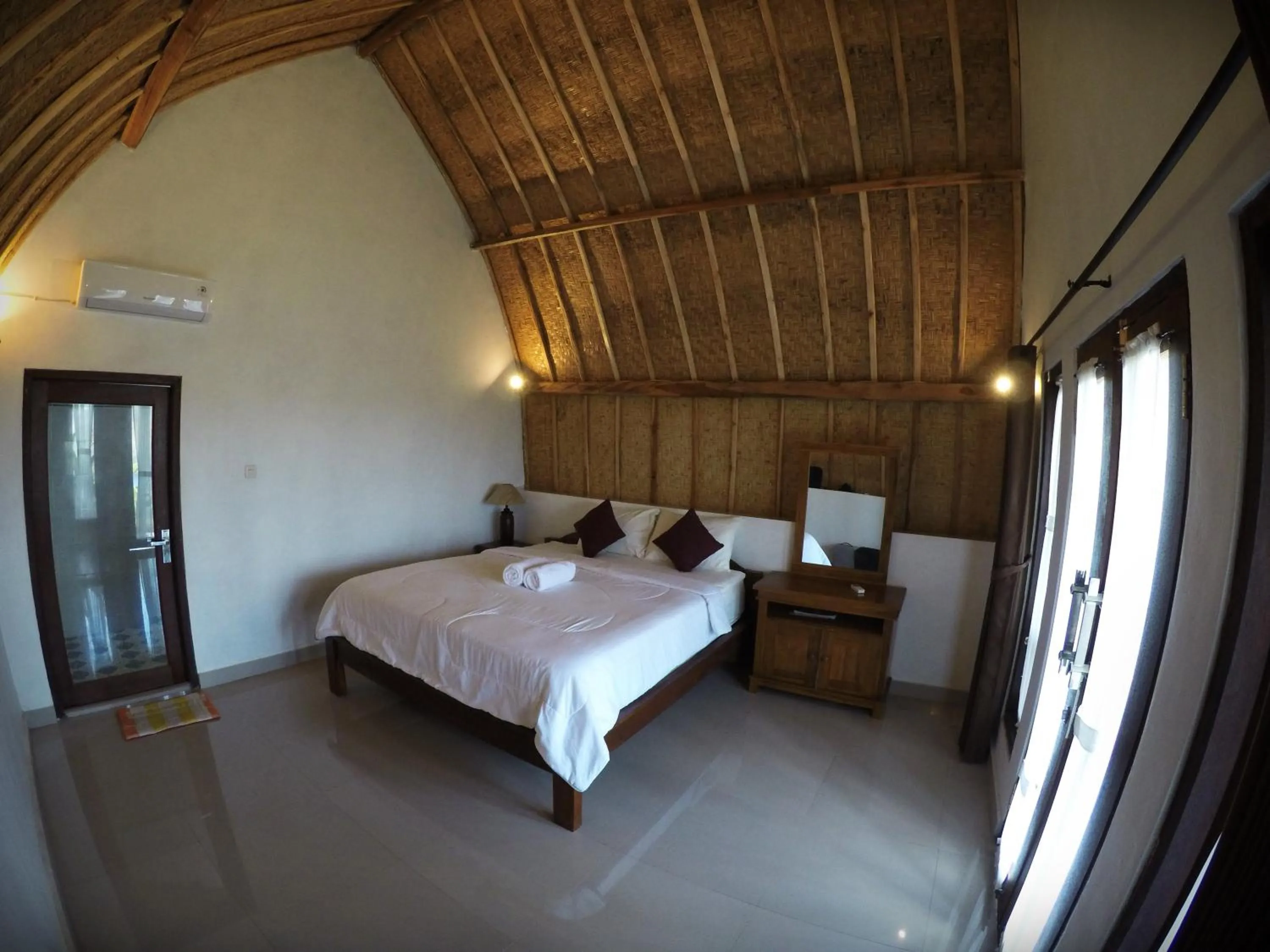 Bed in Sakti OceanView Nusa Penida