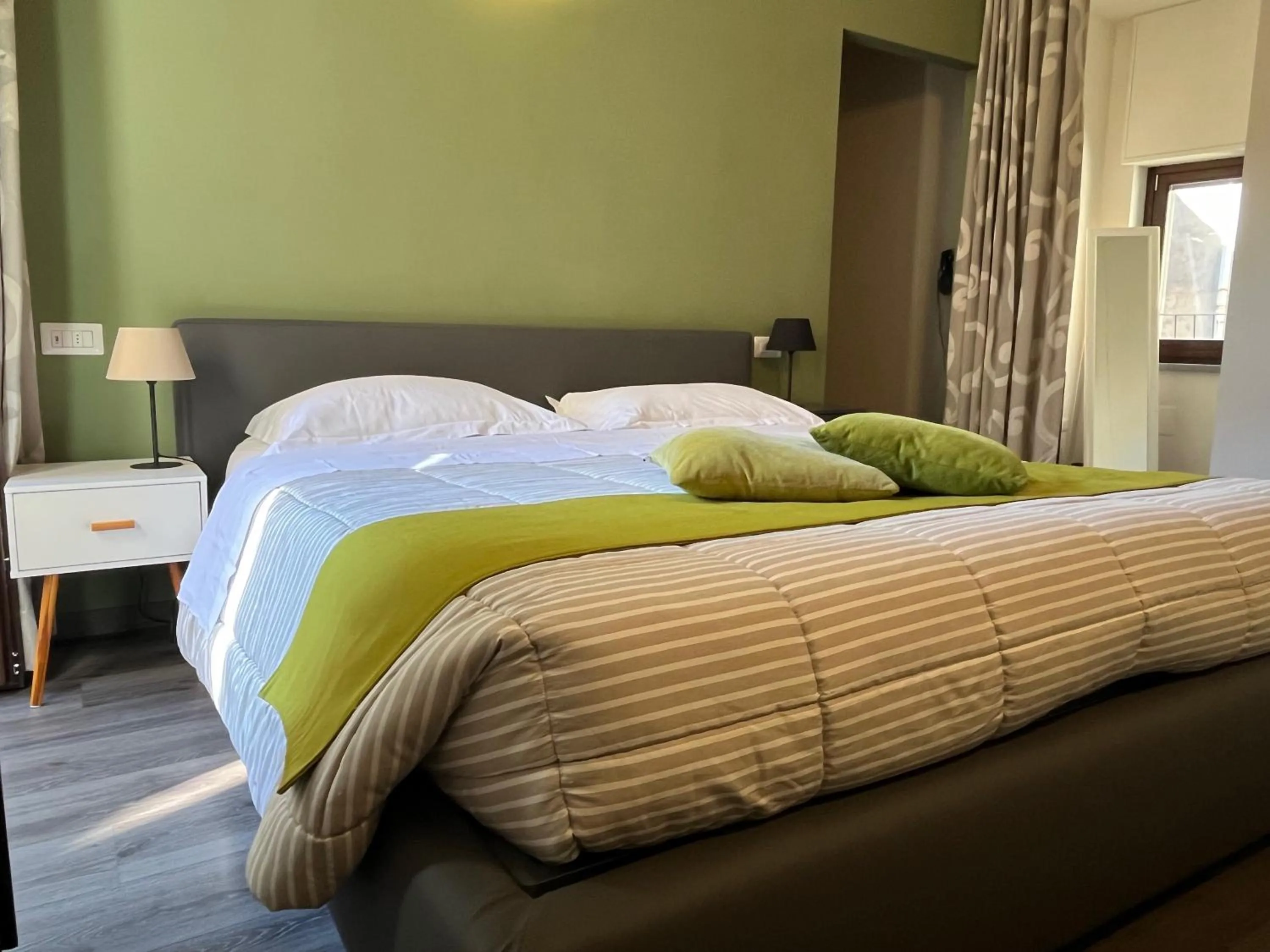 Bedroom, Bed in Home in Orvieto - corso Cavour 138