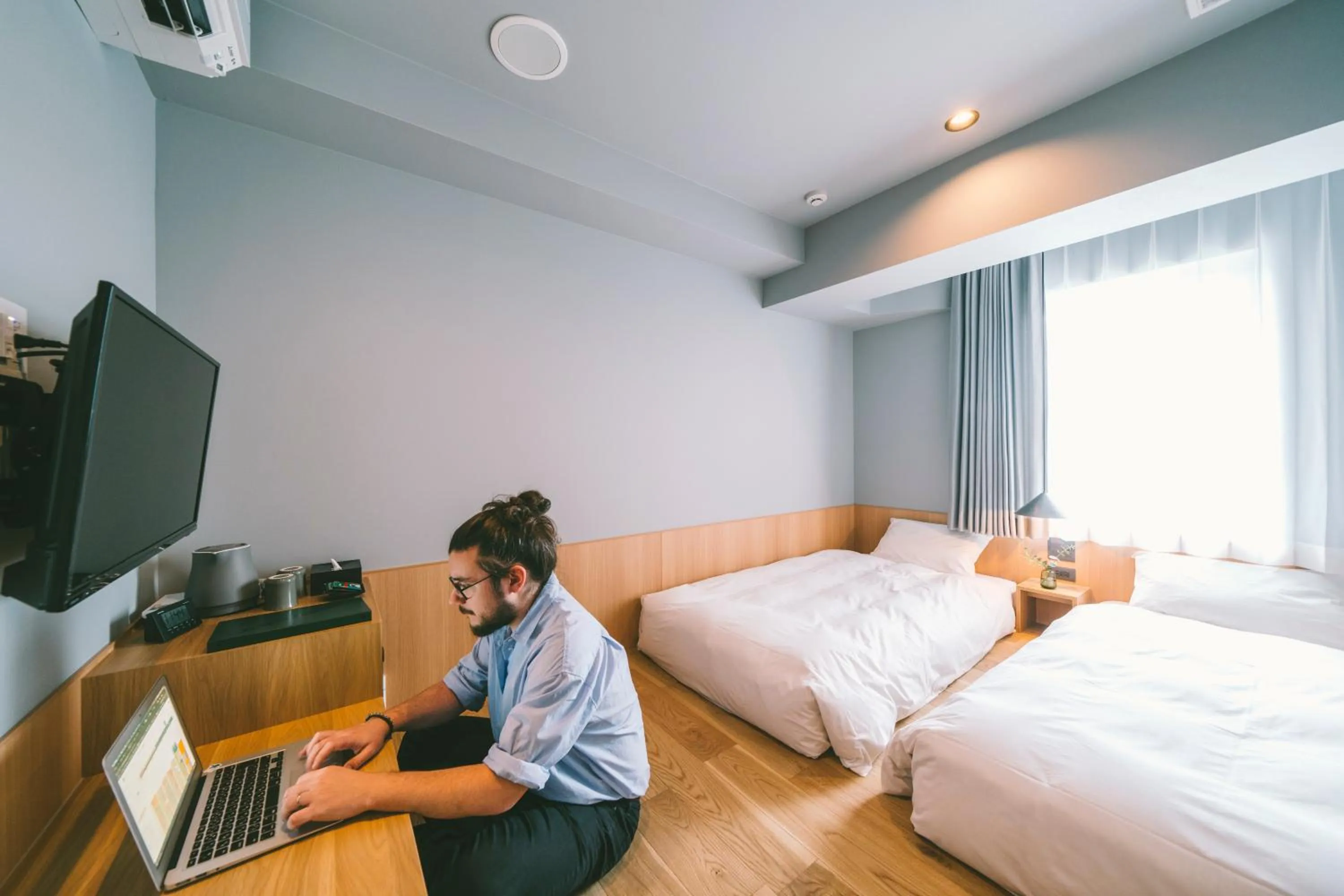 Photo of the whole room, Bed in LANDABOUT TOKYO
