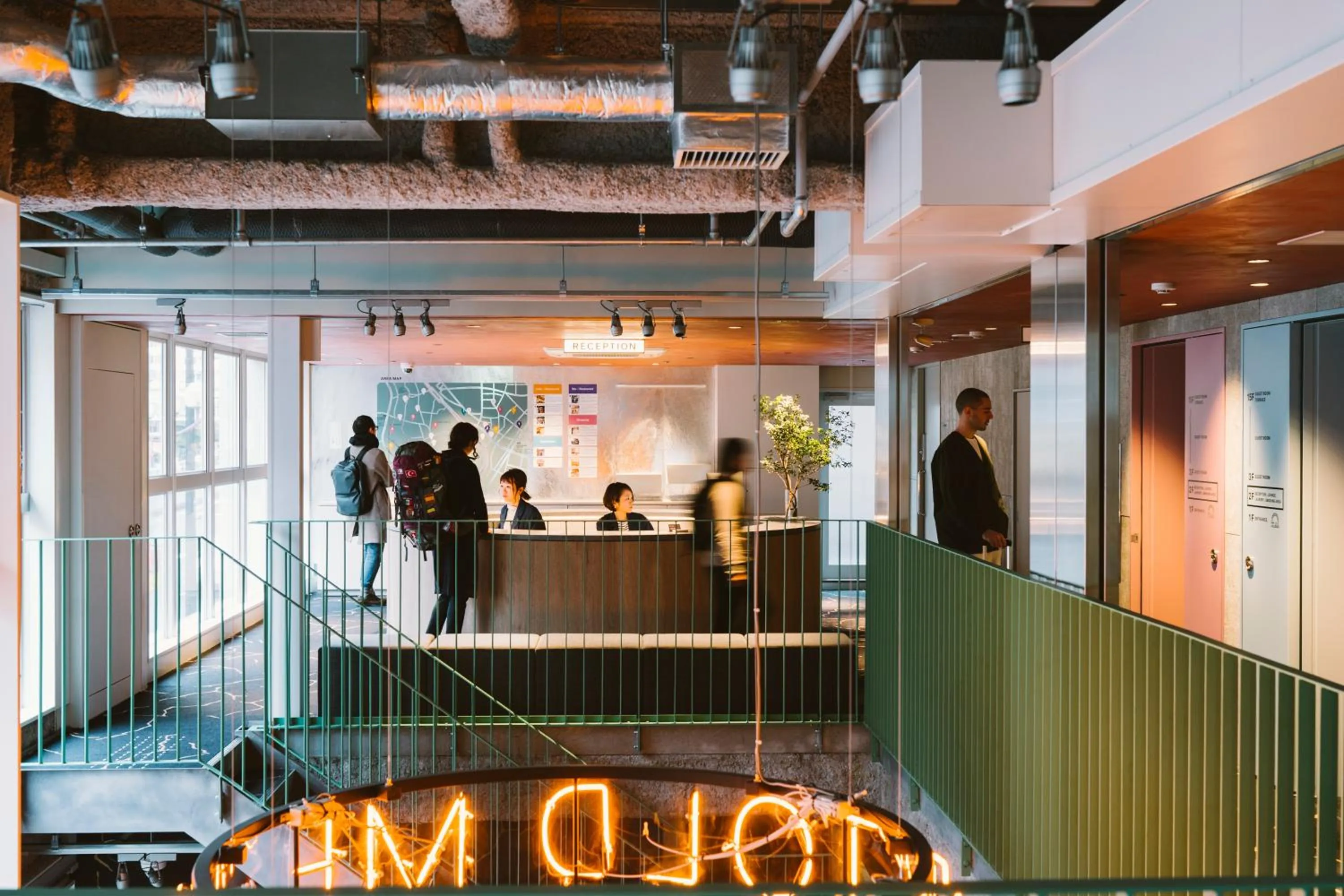 Lobby or reception in LANDABOUT TOKYO