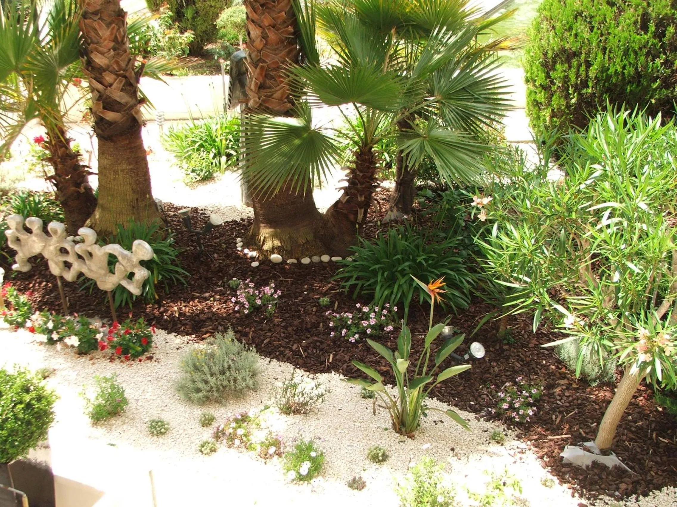 Patio in Logis Hotel Diana