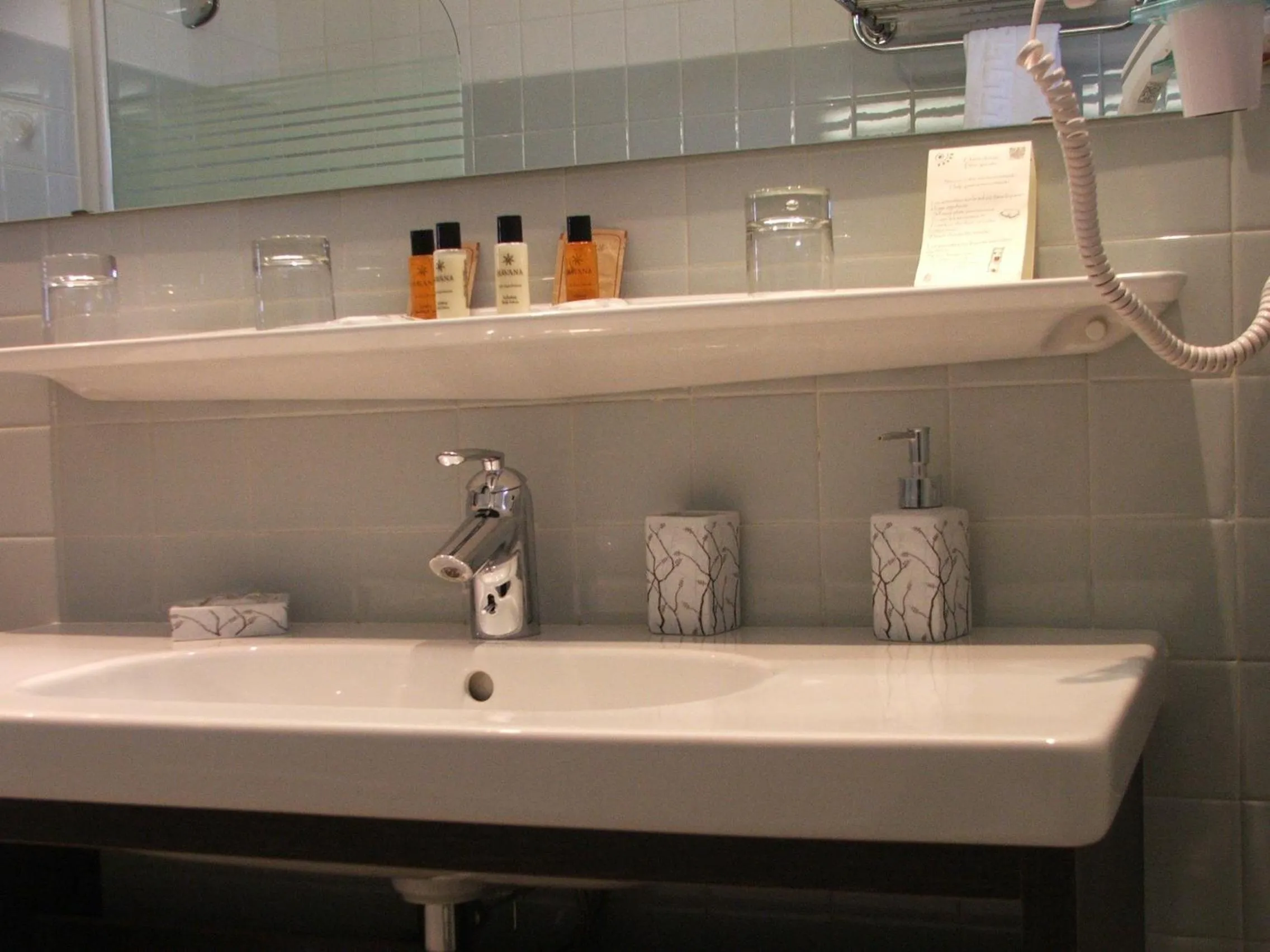 Bathroom in Logis Hotel Diana