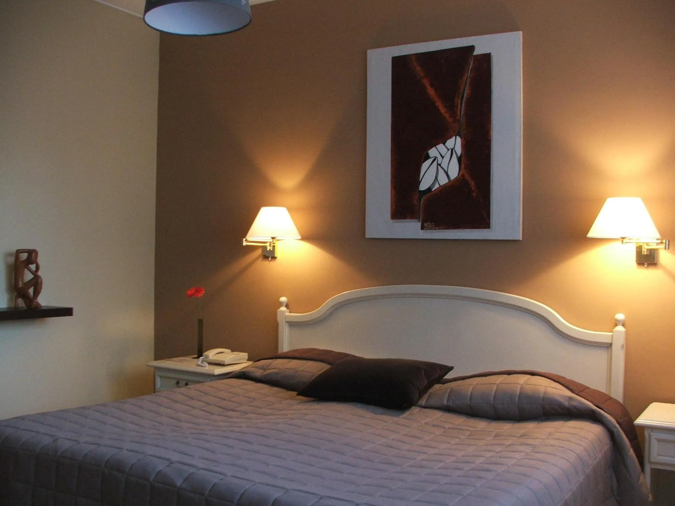 Photo of the whole room, Bed in Logis Hotel Diana