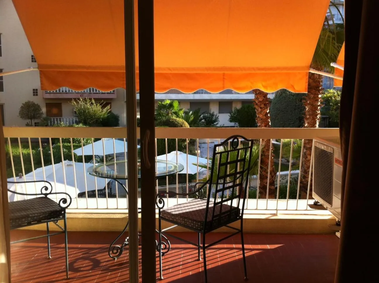 Balcony/Terrace in Logis Hotel Diana