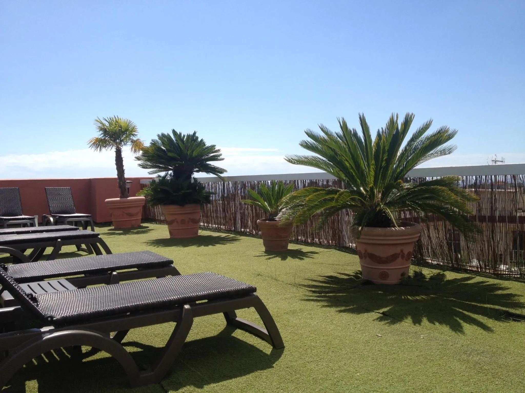 Hot Tub in Logis Hotel Diana