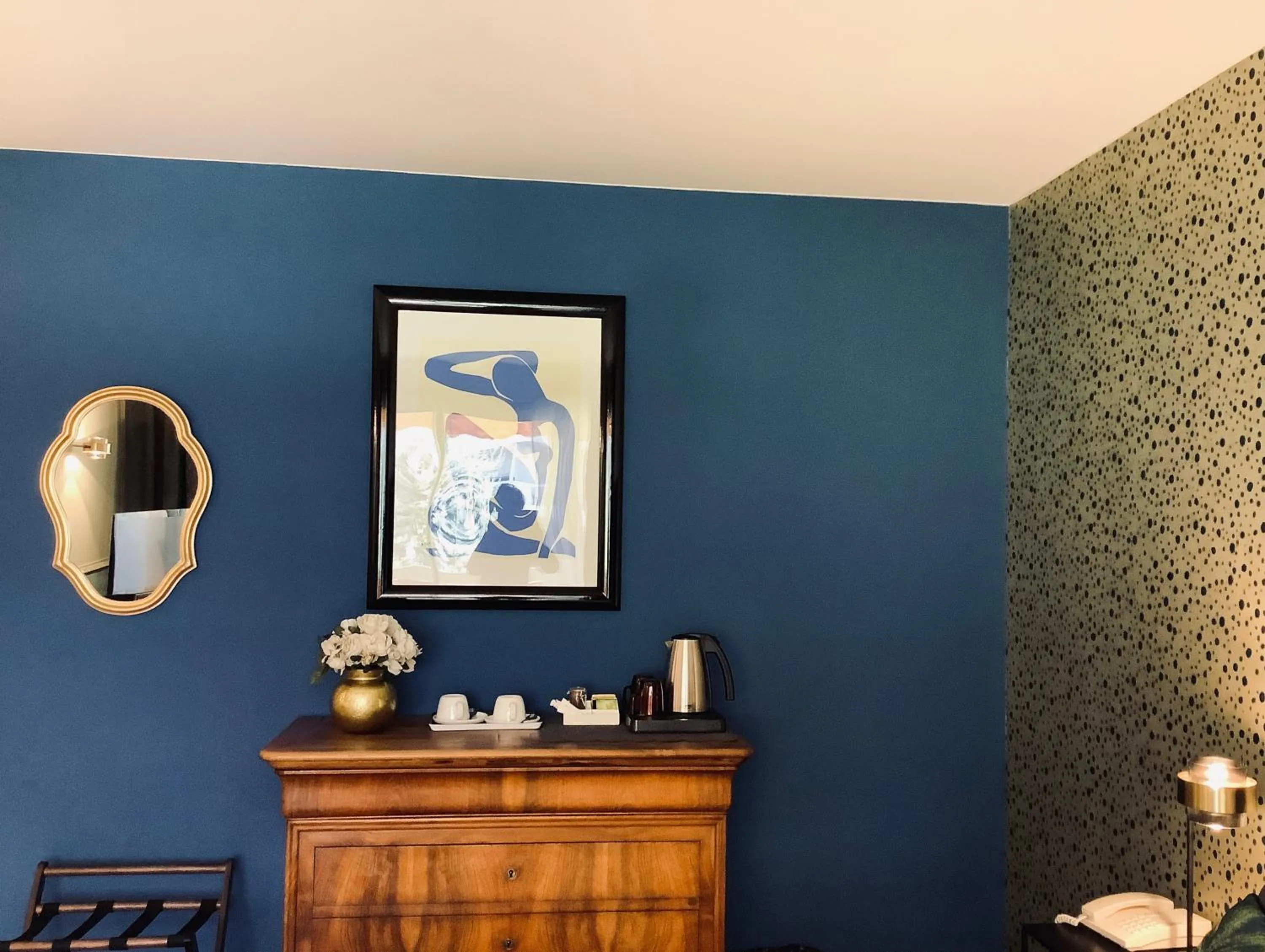 Decorative detail in Logis Hotel Diana