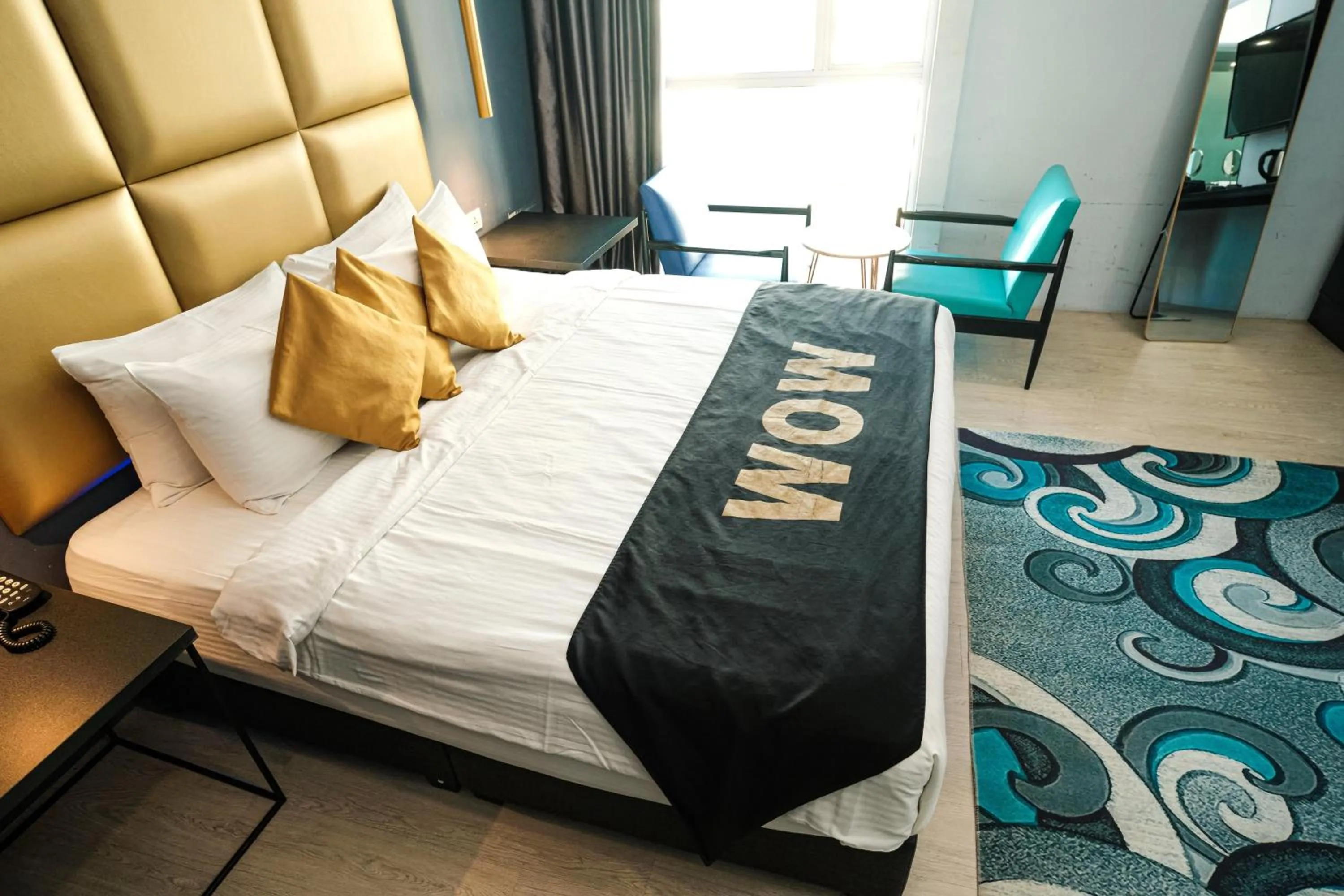 Bedroom, Bed in Palette Penang Near Georgetown Formerly WOW Hotel