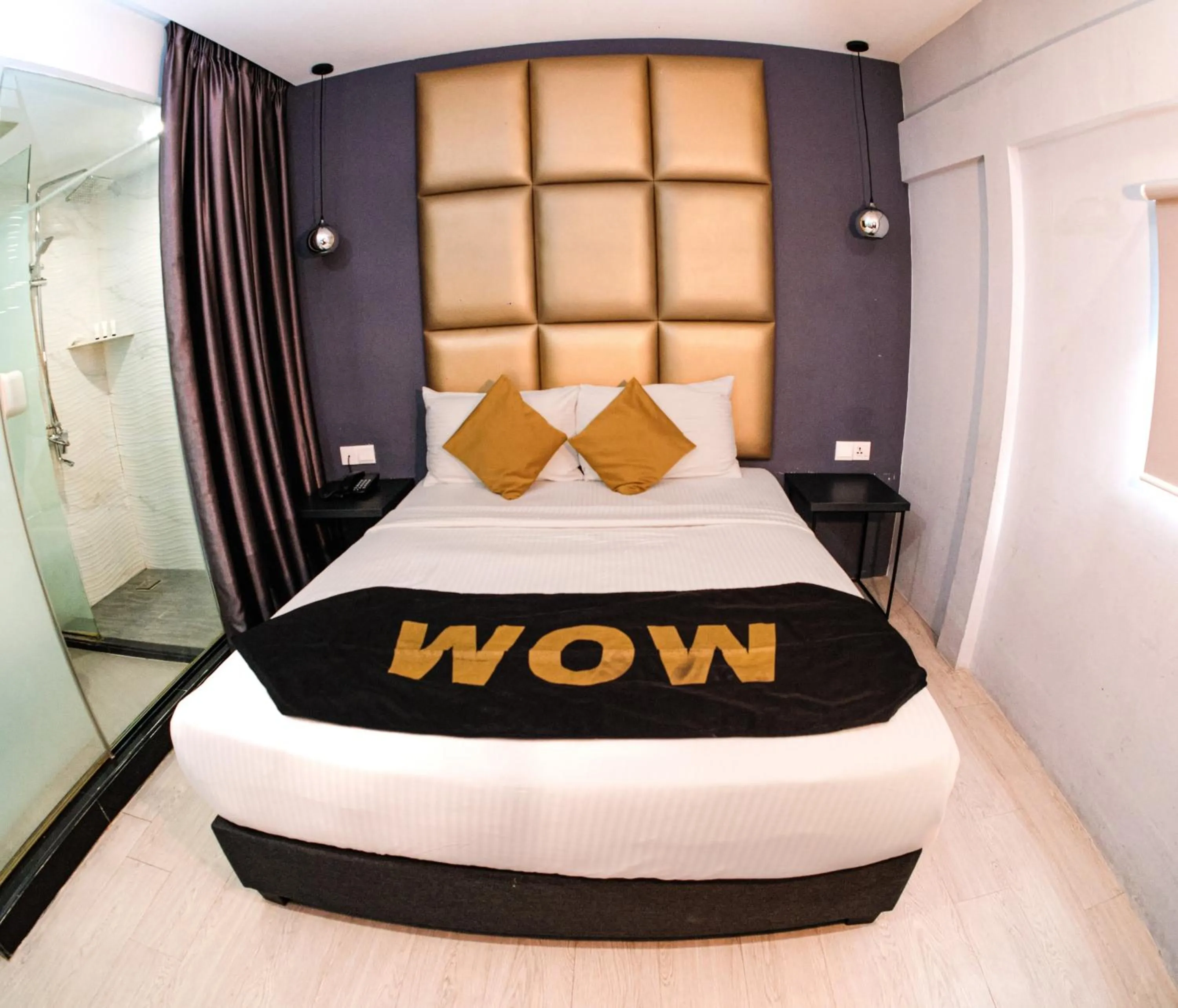 Bedroom, Bed in Palette Penang Near Georgetown Formerly WOW Hotel