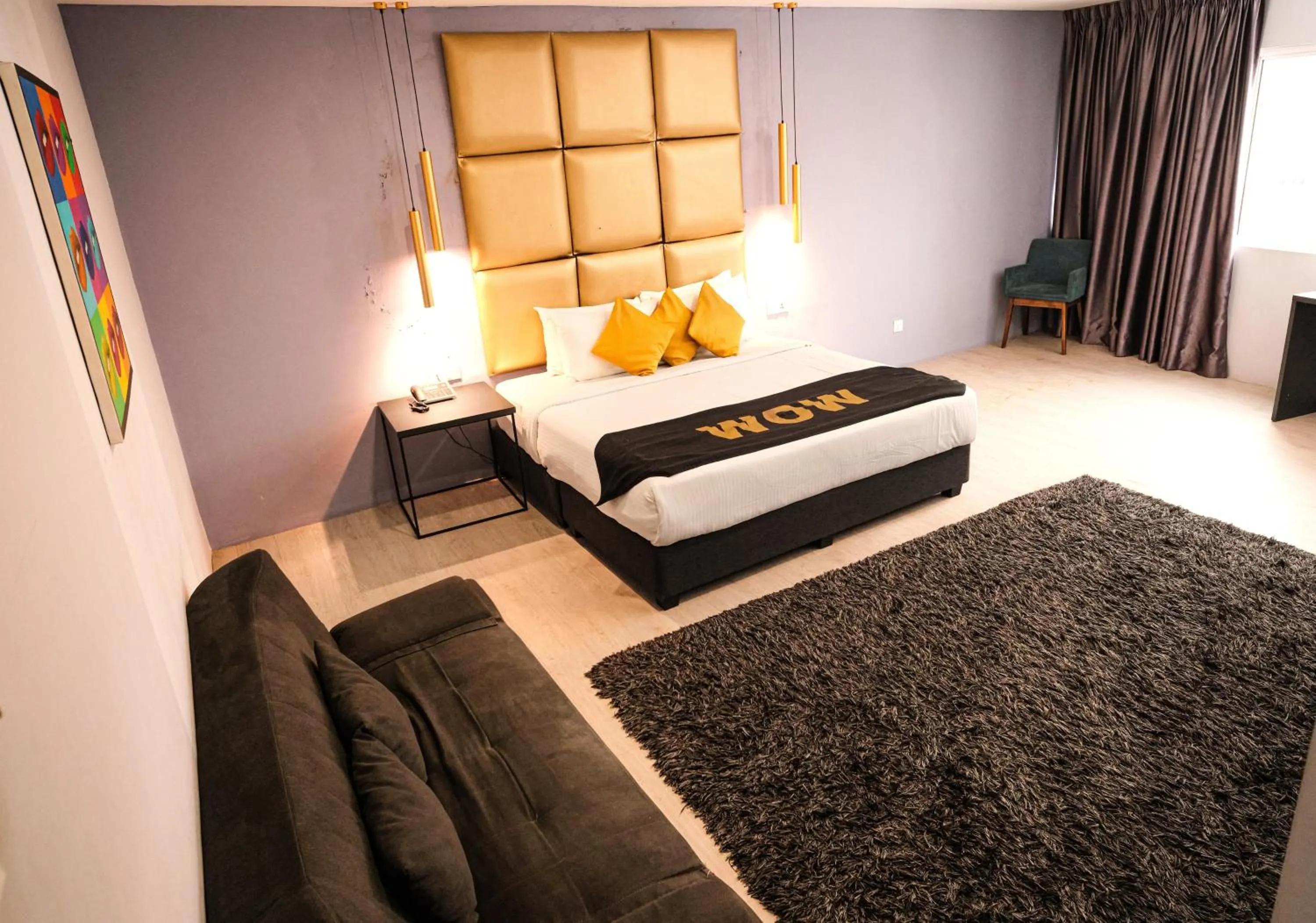 Bedroom, Bed in Palette Penang Near Georgetown Formerly WOW Hotel