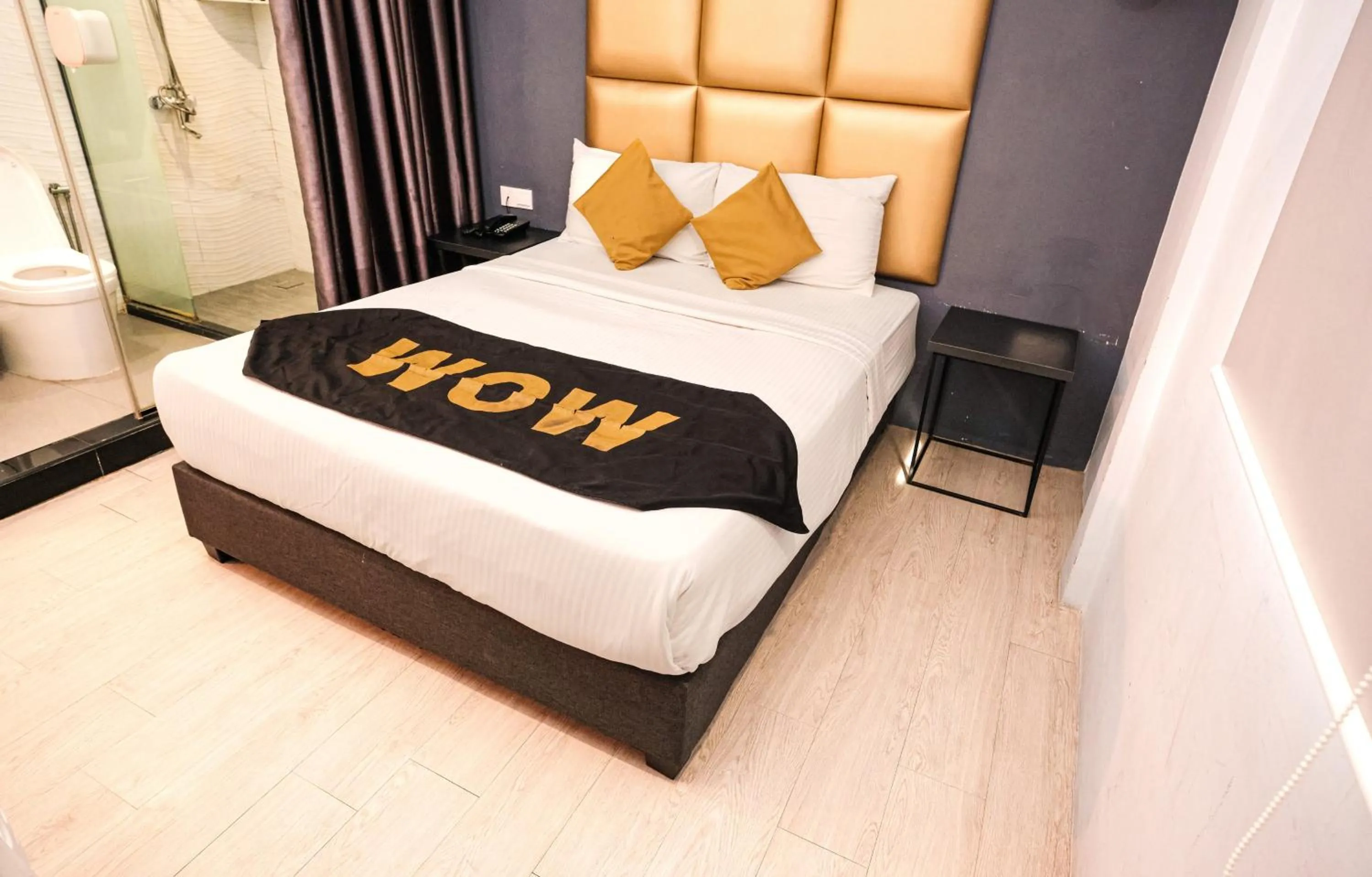 Bedroom, Bed in Palette Penang Near Georgetown Formerly WOW Hotel