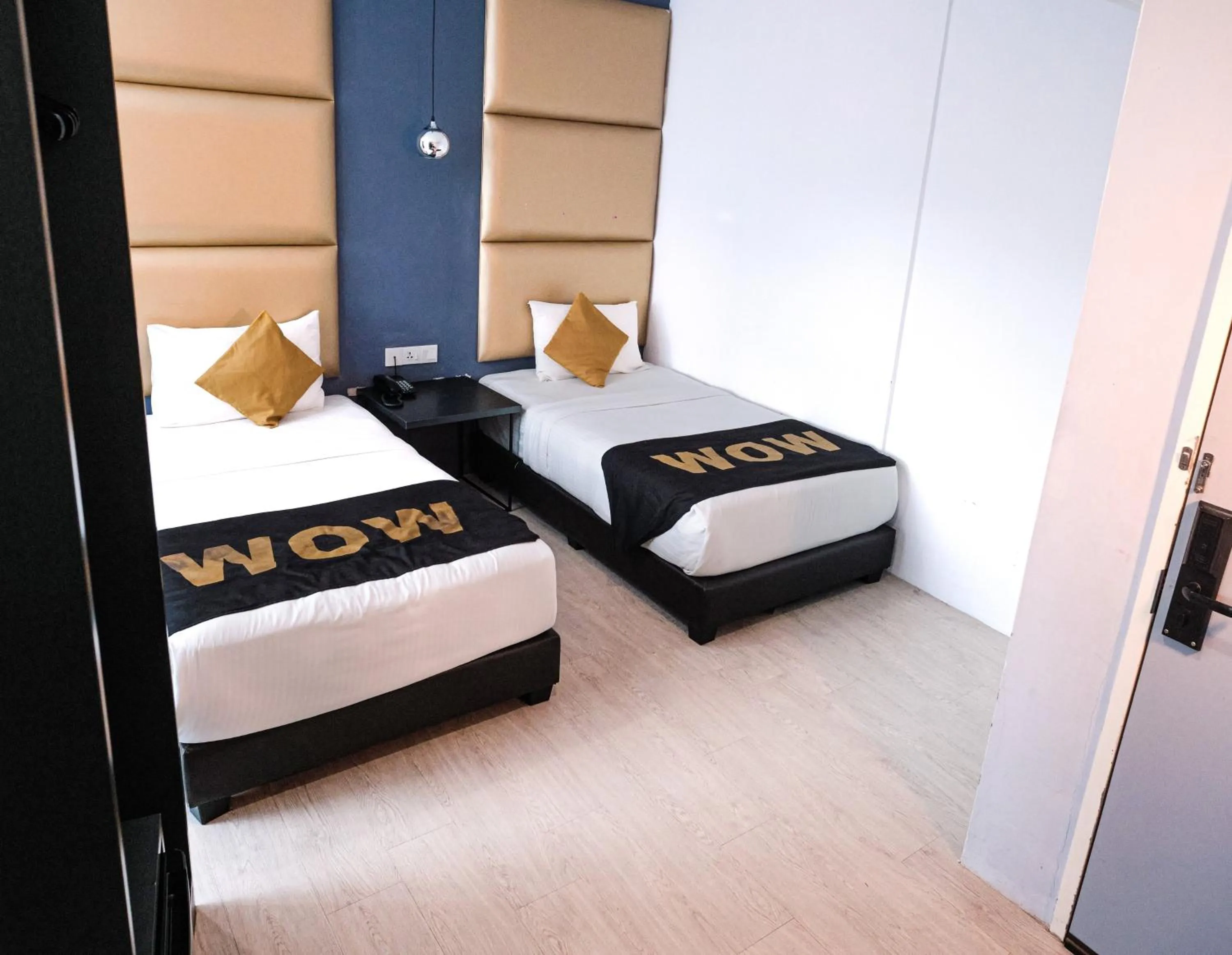 Bedroom, Bed in Palette Penang Near Georgetown Formerly WOW Hotel