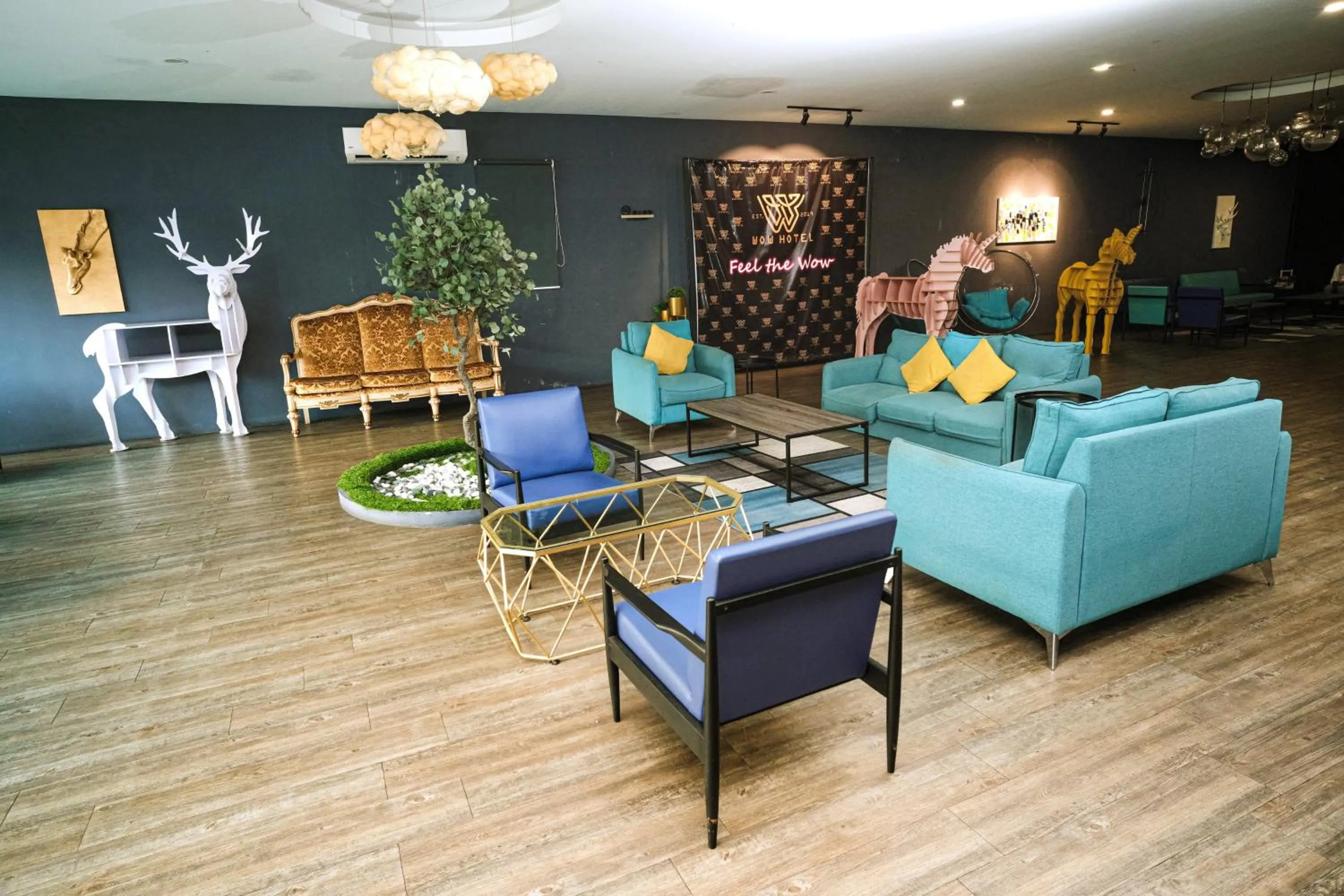 Seating area in Palette Penang Near Georgetown Formerly WOW Hotel