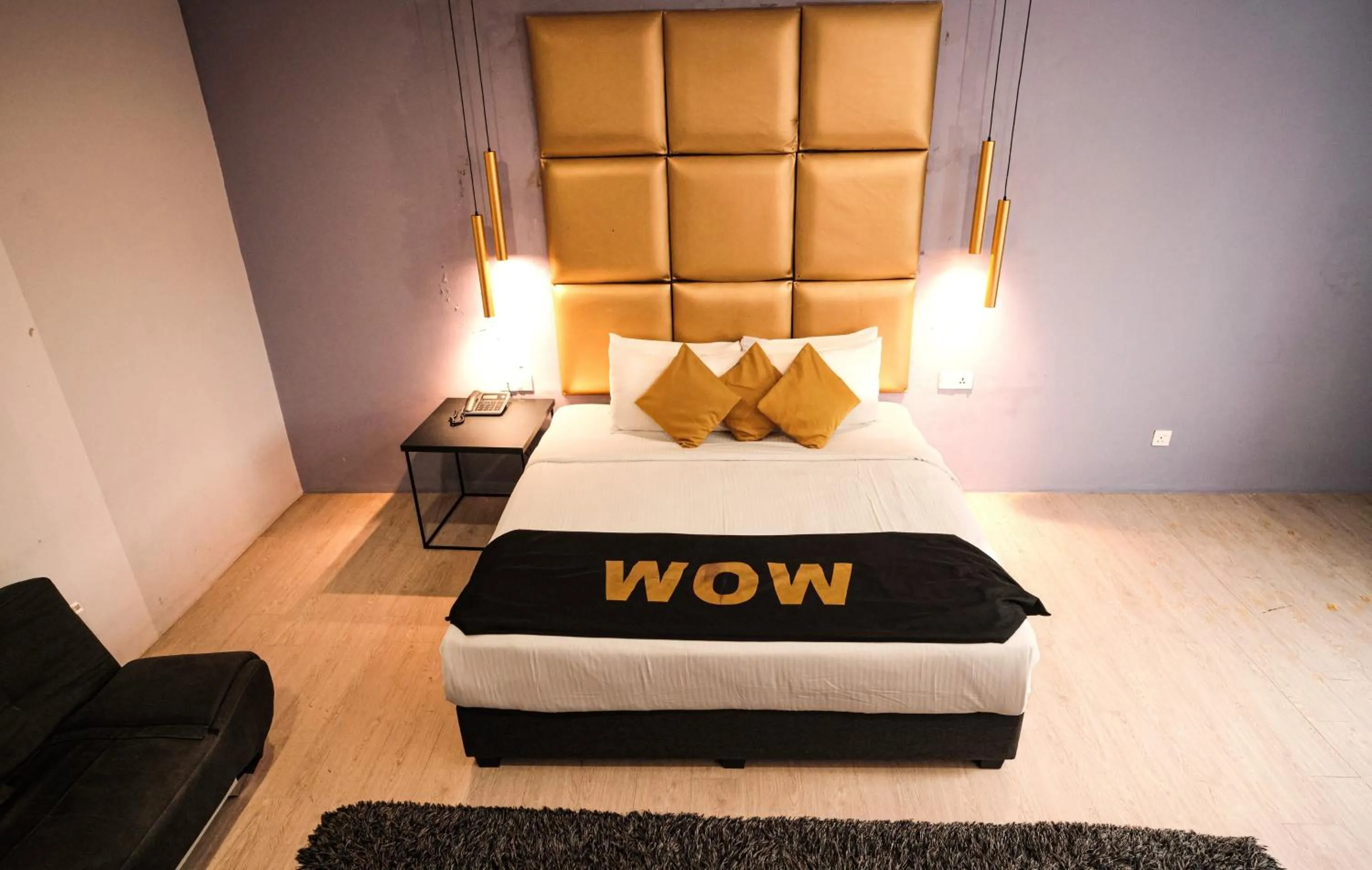 Bedroom, Bed in Palette Penang Near Georgetown Formerly WOW Hotel