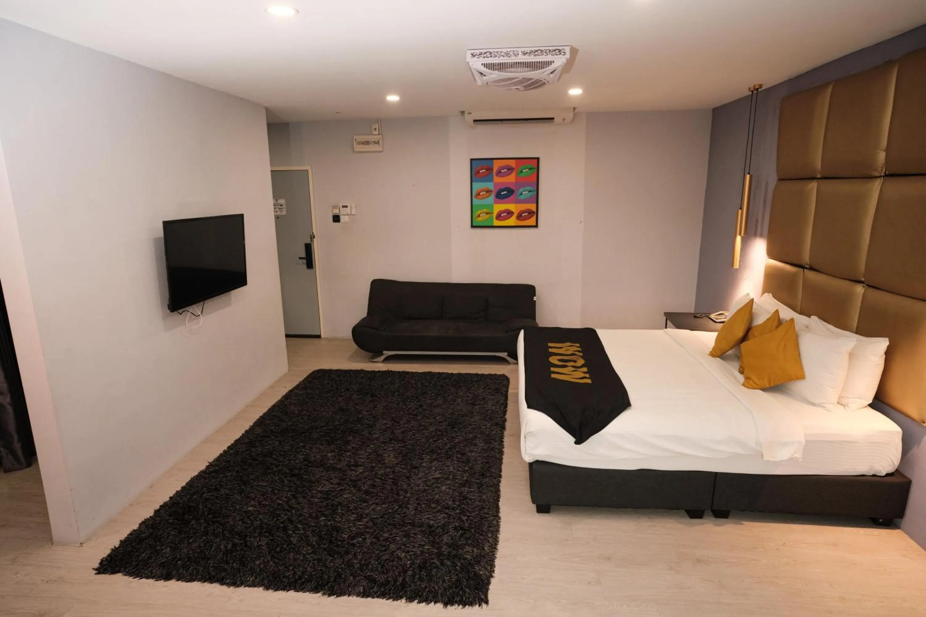 Bedroom, Bed in Palette Penang Near Georgetown Formerly WOW Hotel