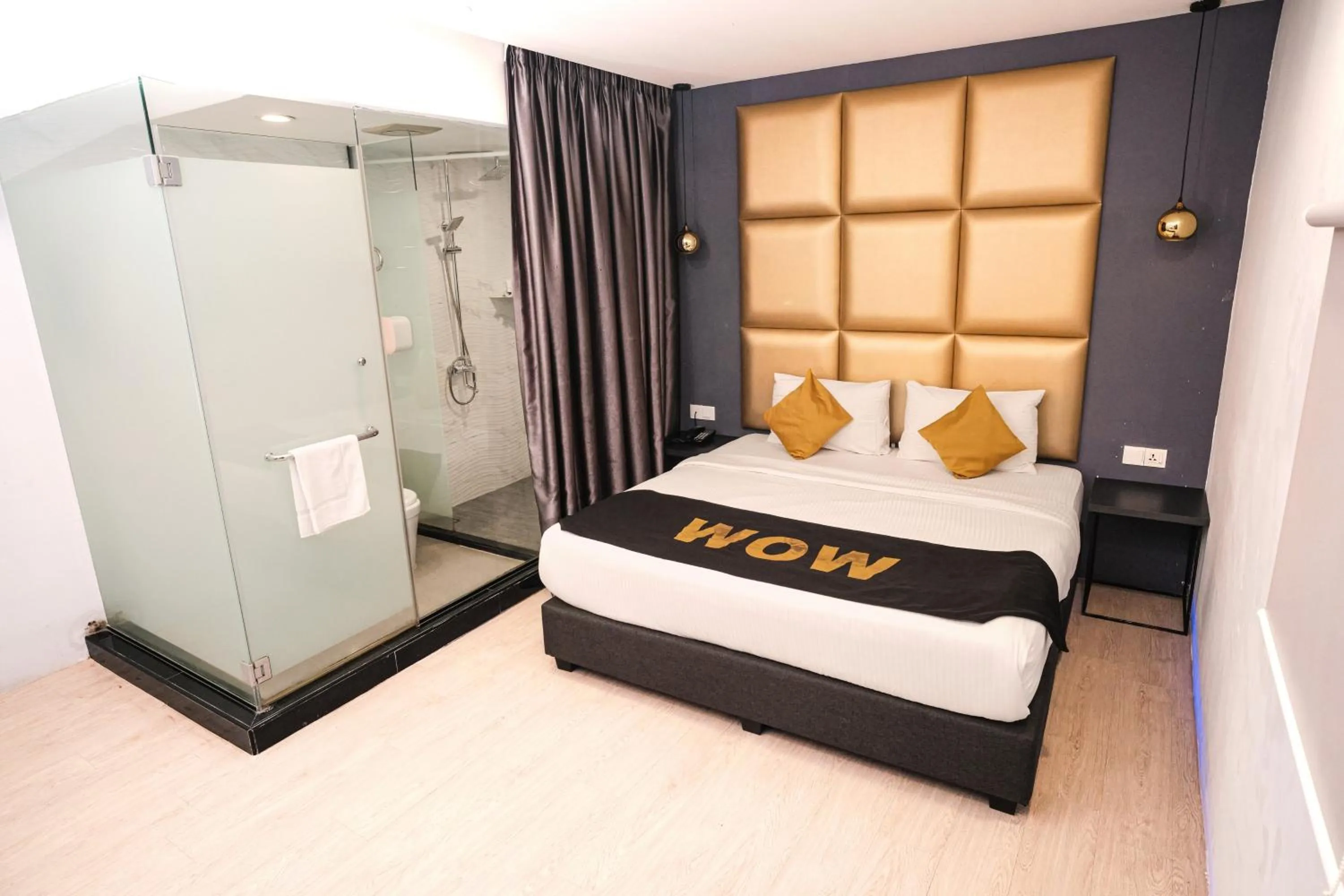 Bedroom, Bed in Palette Penang Near Georgetown Formerly WOW Hotel