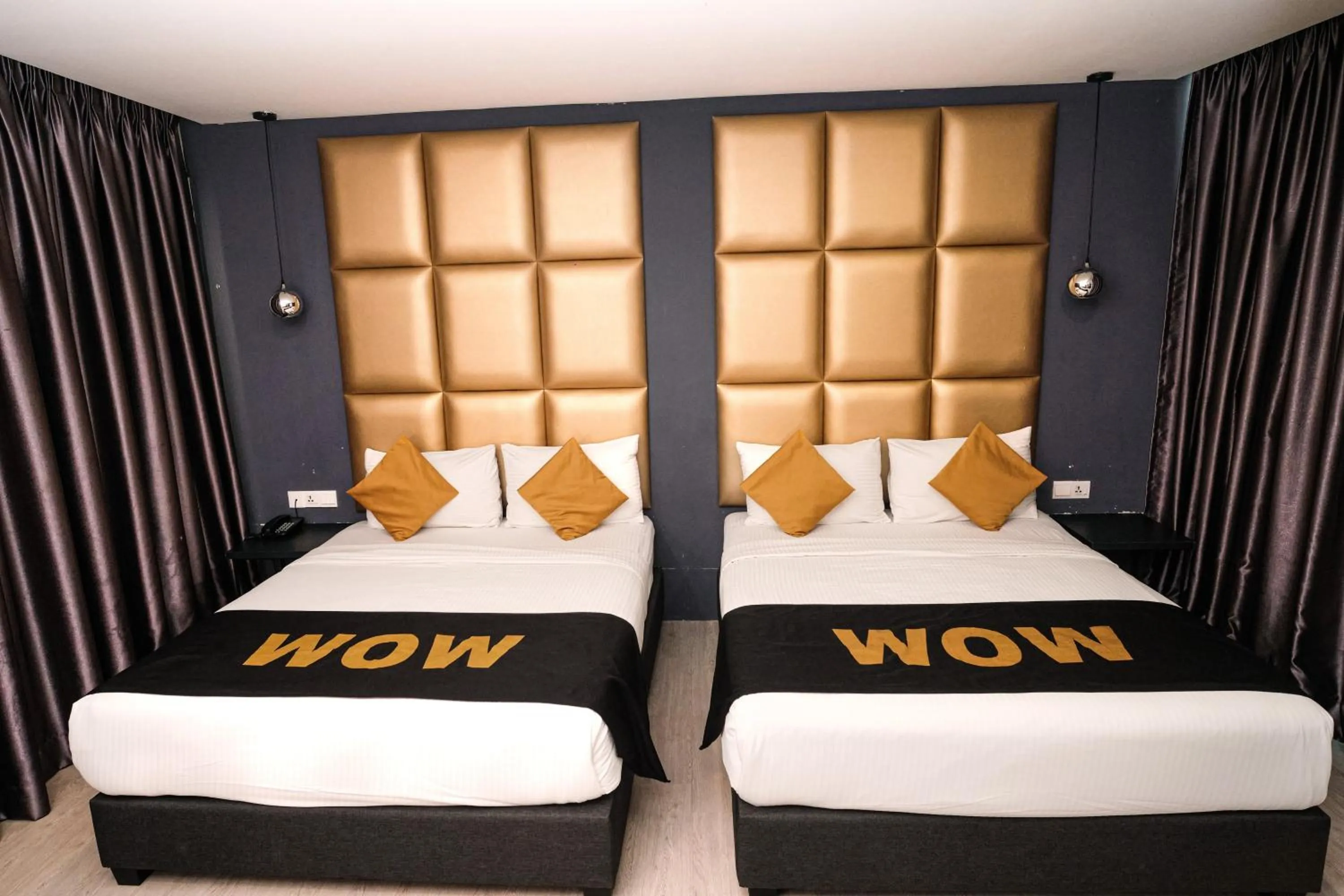 Bedroom, Bed in Palette Penang Near Georgetown Formerly WOW Hotel