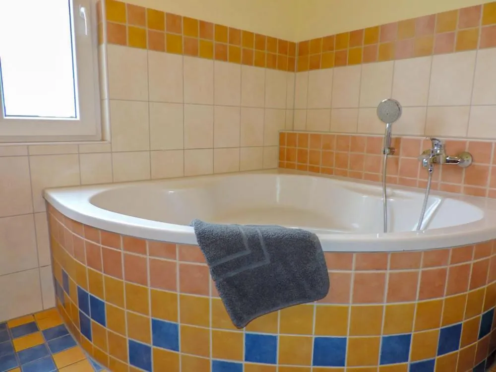 Bathroom in Ferienwohnungen An der Bimmelbahn Wernigerode