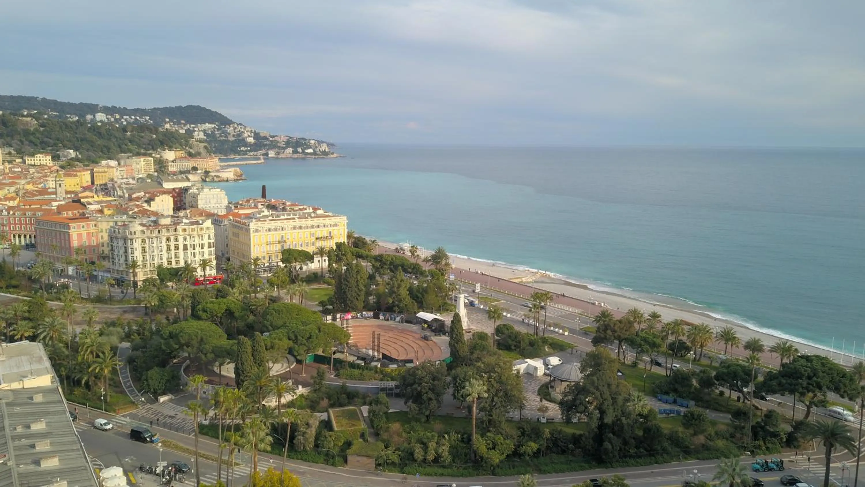 Bird's eye view in Hotel Le Meurice