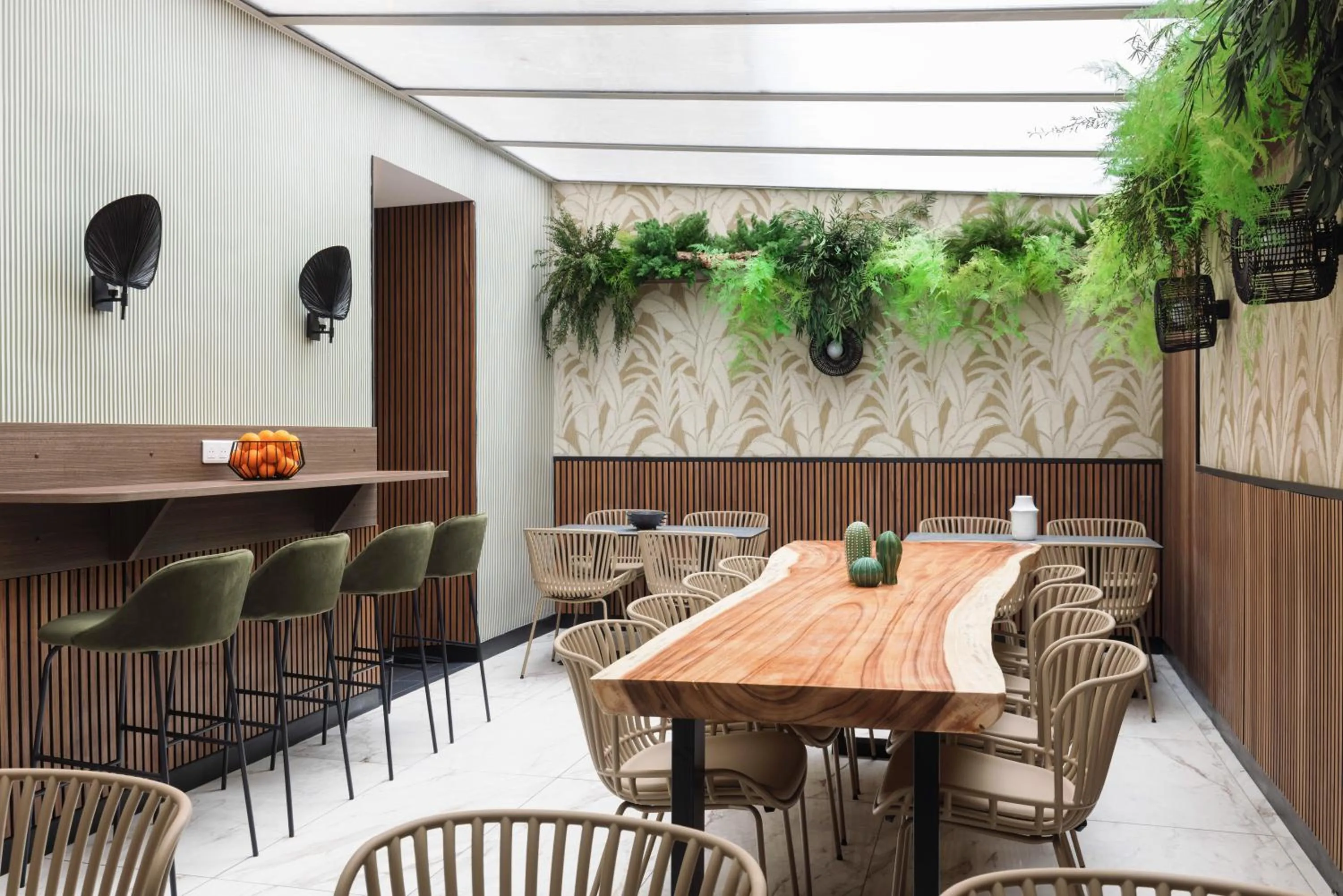 Living room in Hotel Khla Nice