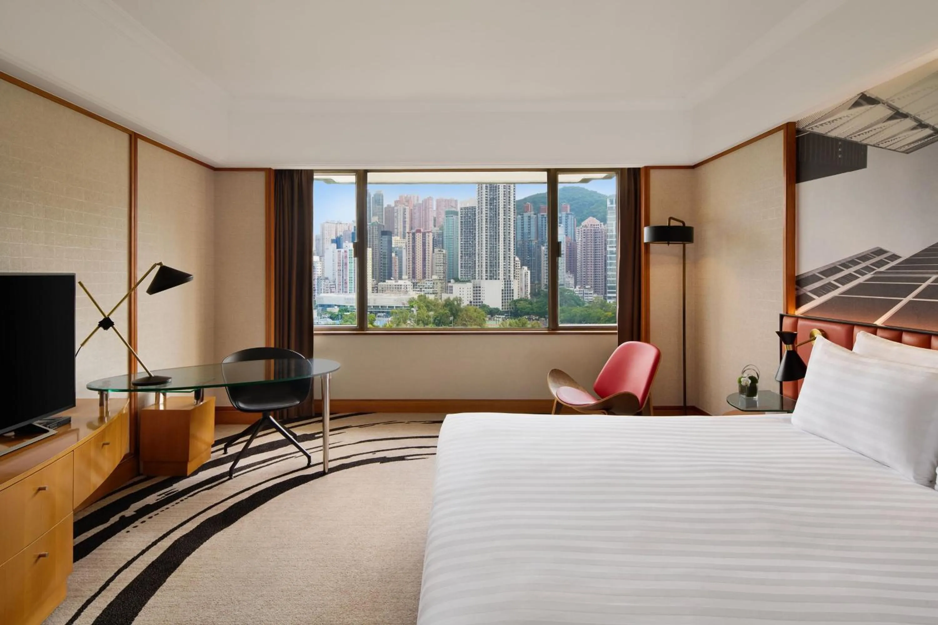 Photo of the whole room, Bed in The Park Lane Hong Kong, Autograph Collection