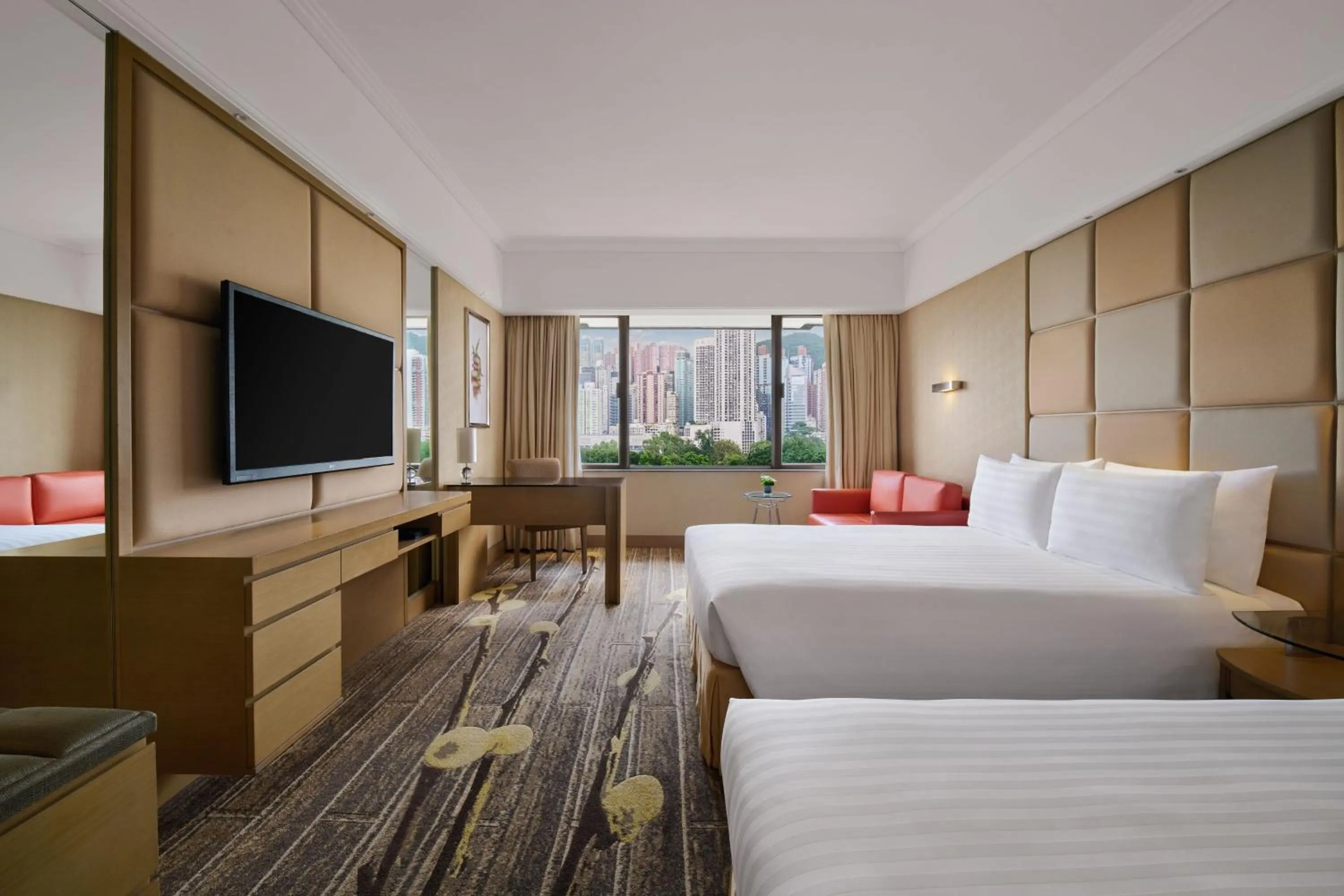 Photo of the whole room, Bed in The Park Lane Hong Kong, Autograph Collection