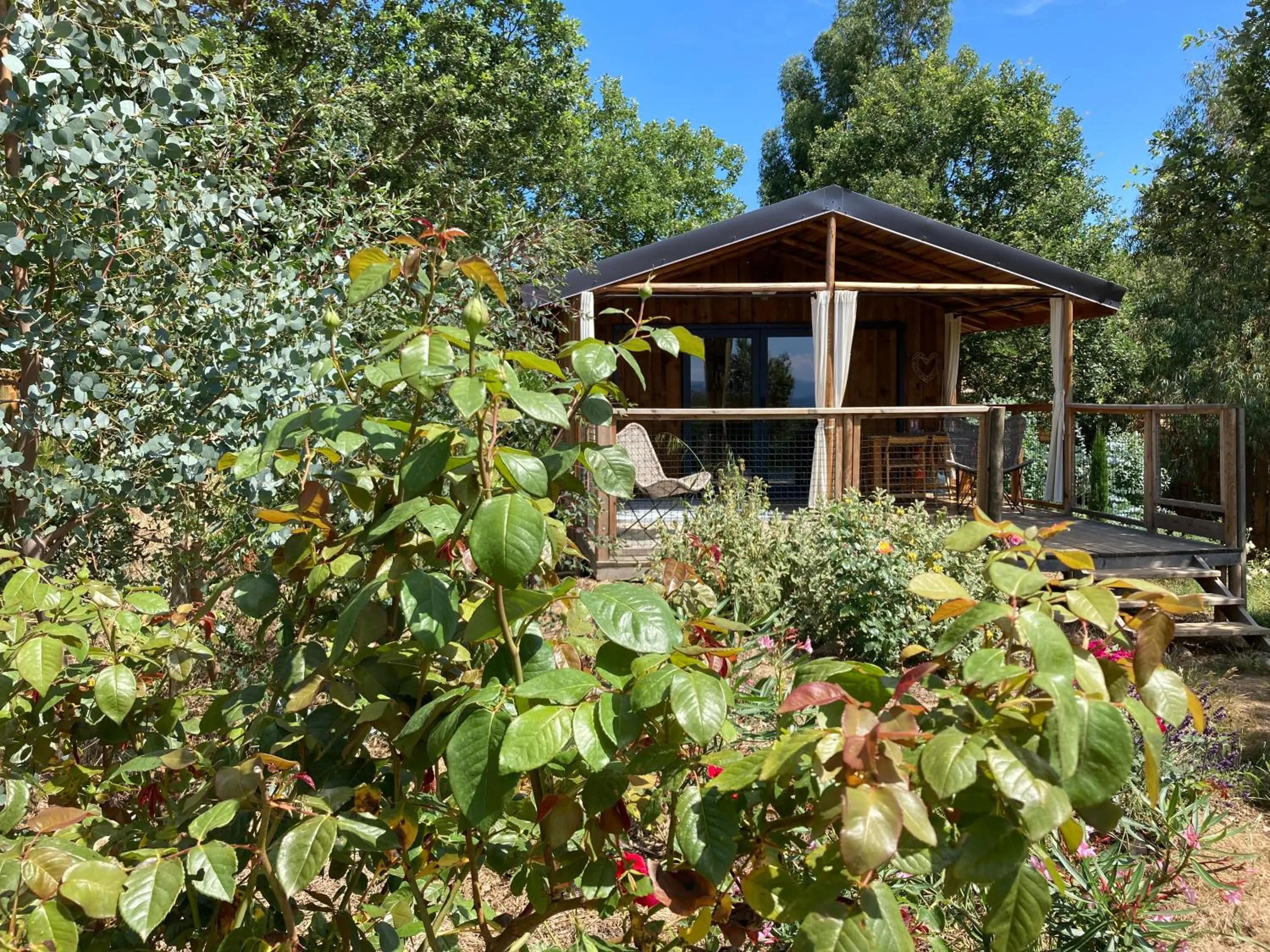 View (from property/room) in Cabanes Trésors de Campagne,spas privatifs