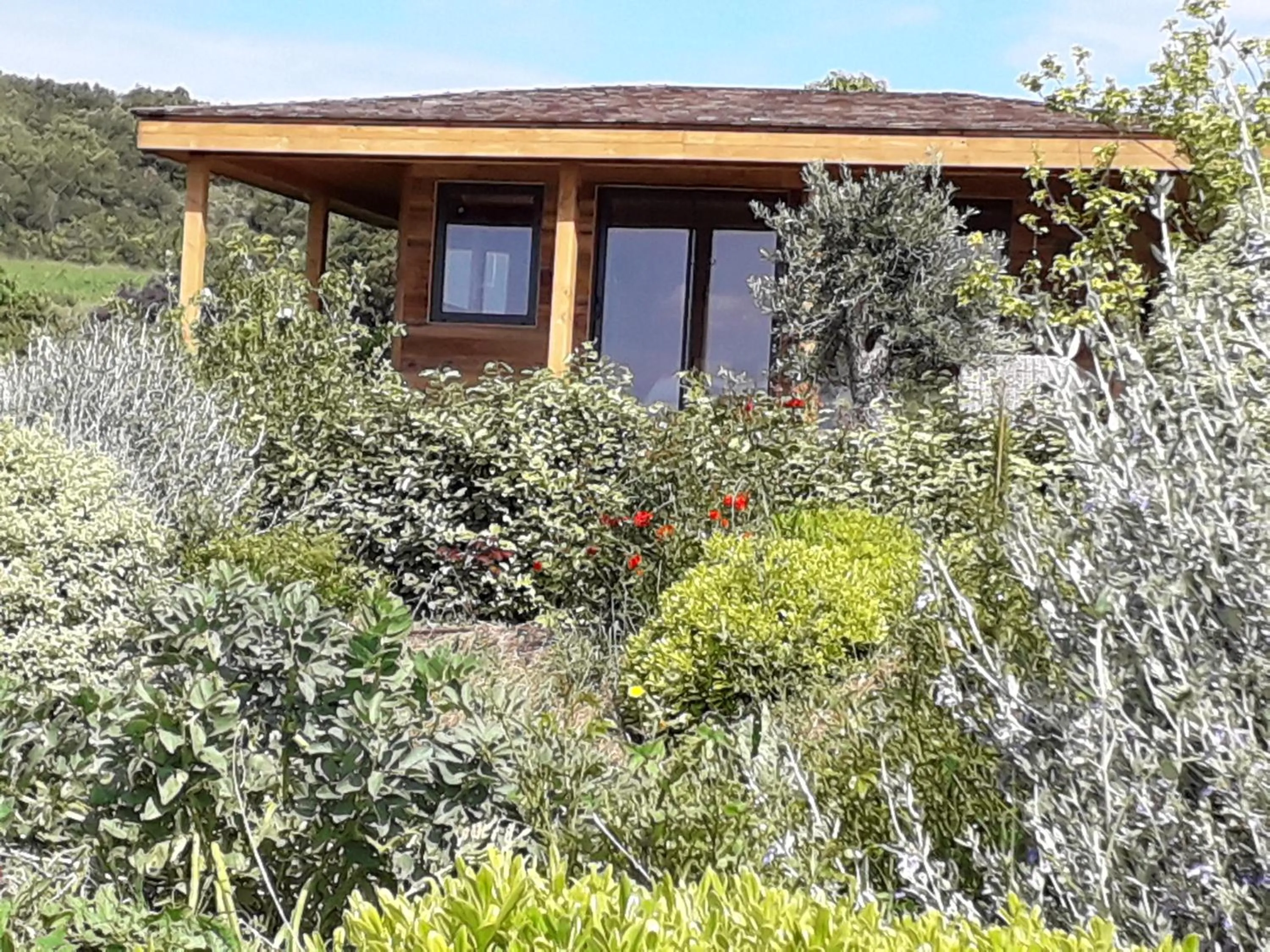 Facade/entrance in Cabanes Trésors de Campagne,spas privatifs