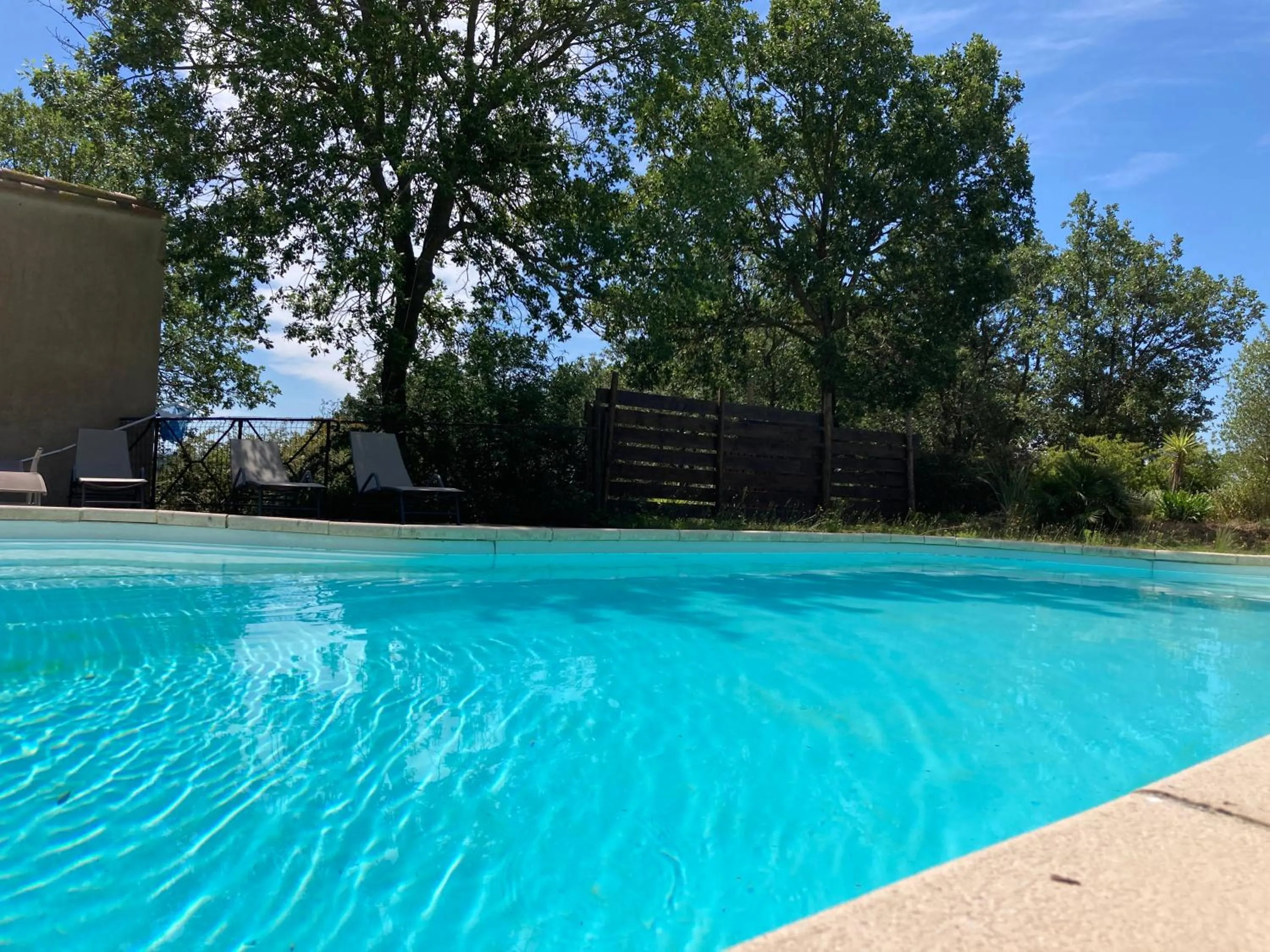 Swimming pool in Cabanes Trésors de Campagne,spas privatifs