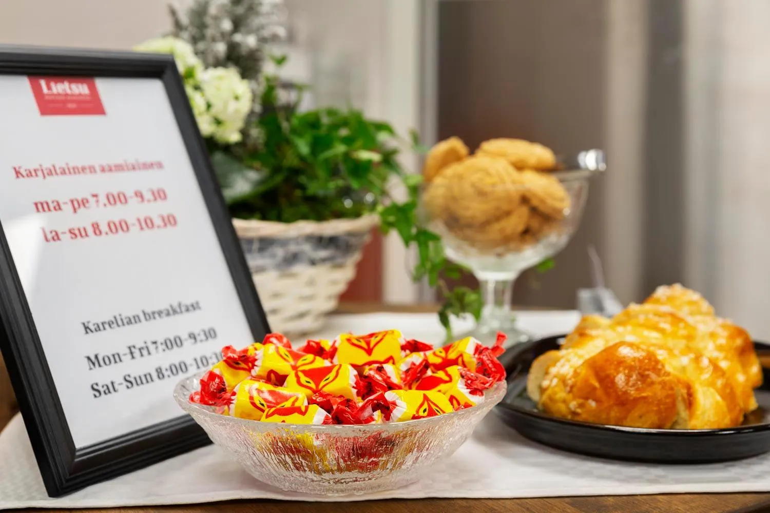 Food in Lietsu Boutique Aparthotel - Huoneistohotelli Lietsu