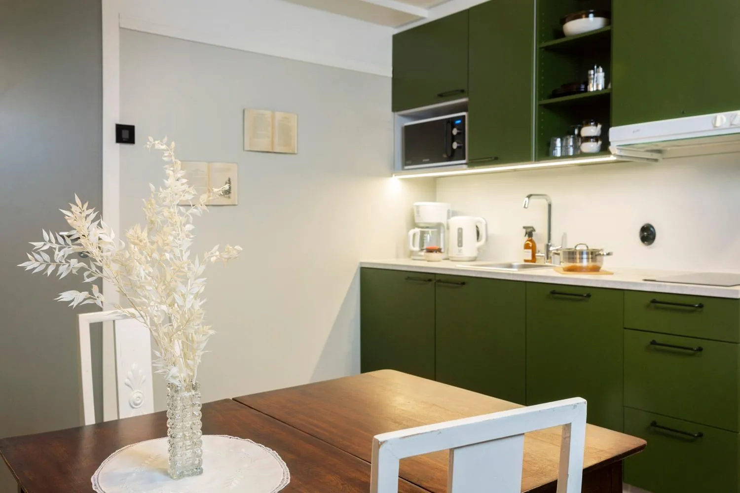 Coffee/tea facilities in Lietsu Boutique Aparthotel - Huoneistohotelli Lietsu