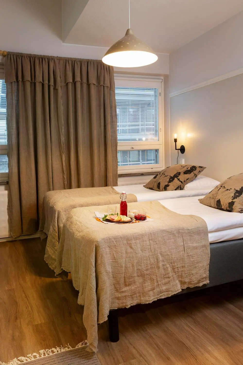 Bed in Lietsu Boutique Aparthotel - Huoneistohotelli Lietsu