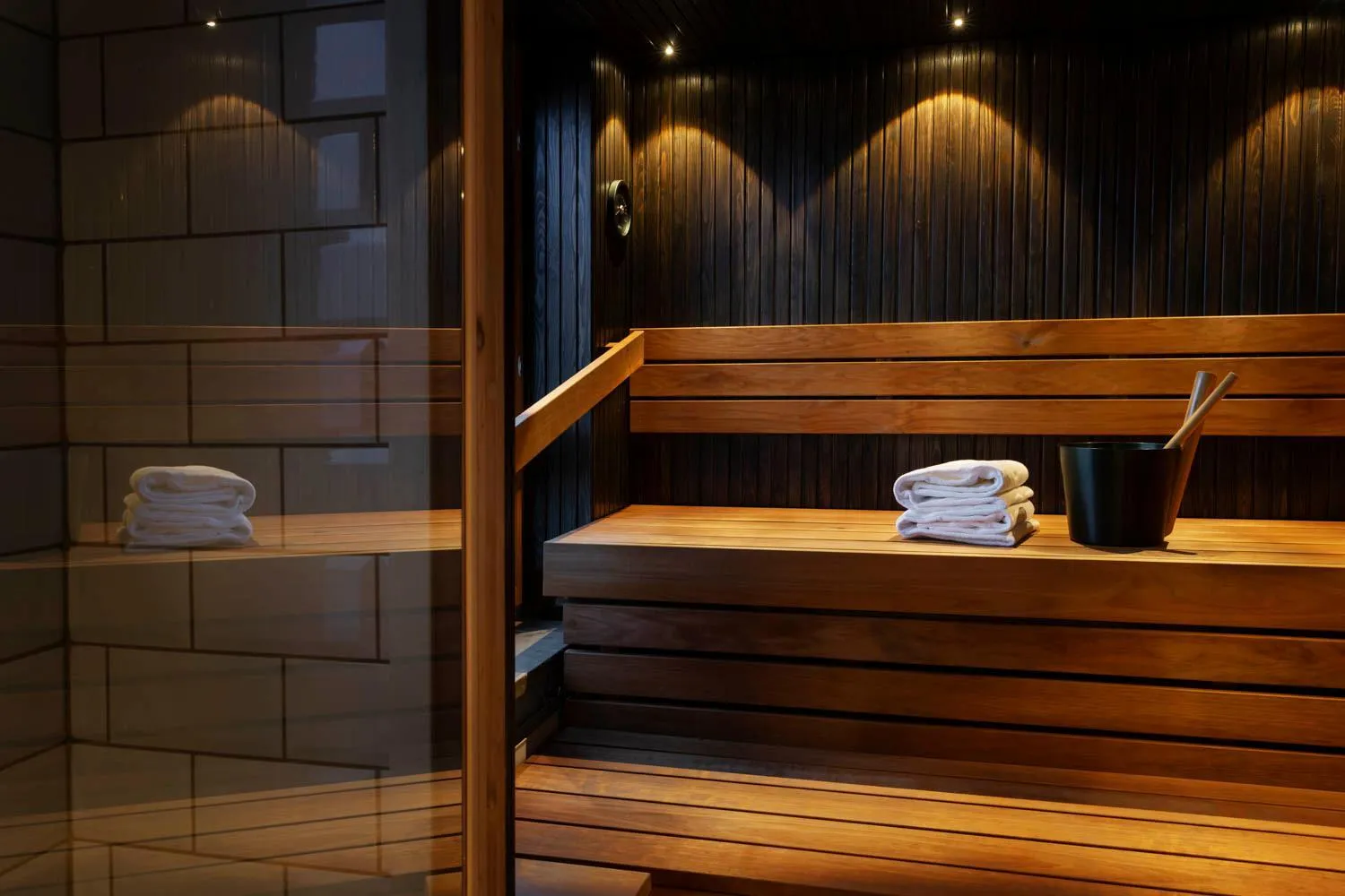 Sauna in Lietsu Boutique Aparthotel - Huoneistohotelli Lietsu