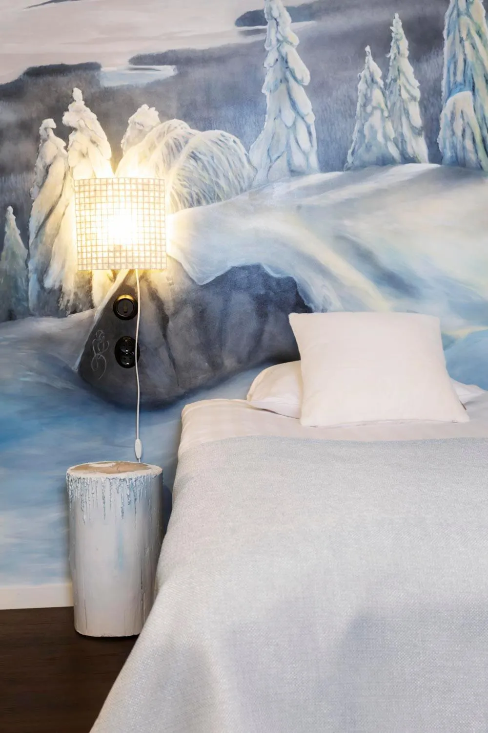 Bed in Lietsu Boutique Aparthotel - Huoneistohotelli Lietsu