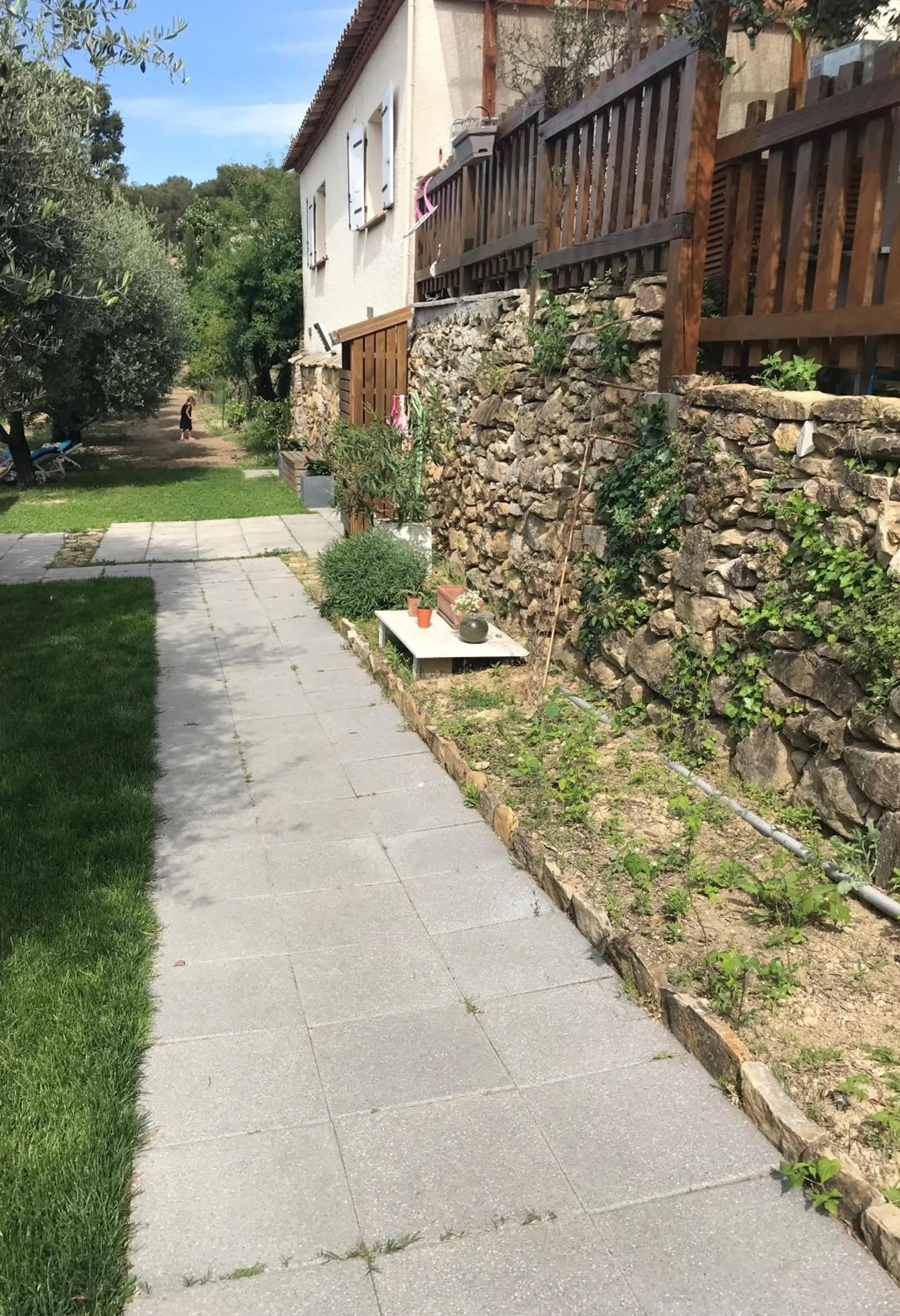 Garden in GuestHouse Du Moulin (logement neuf)