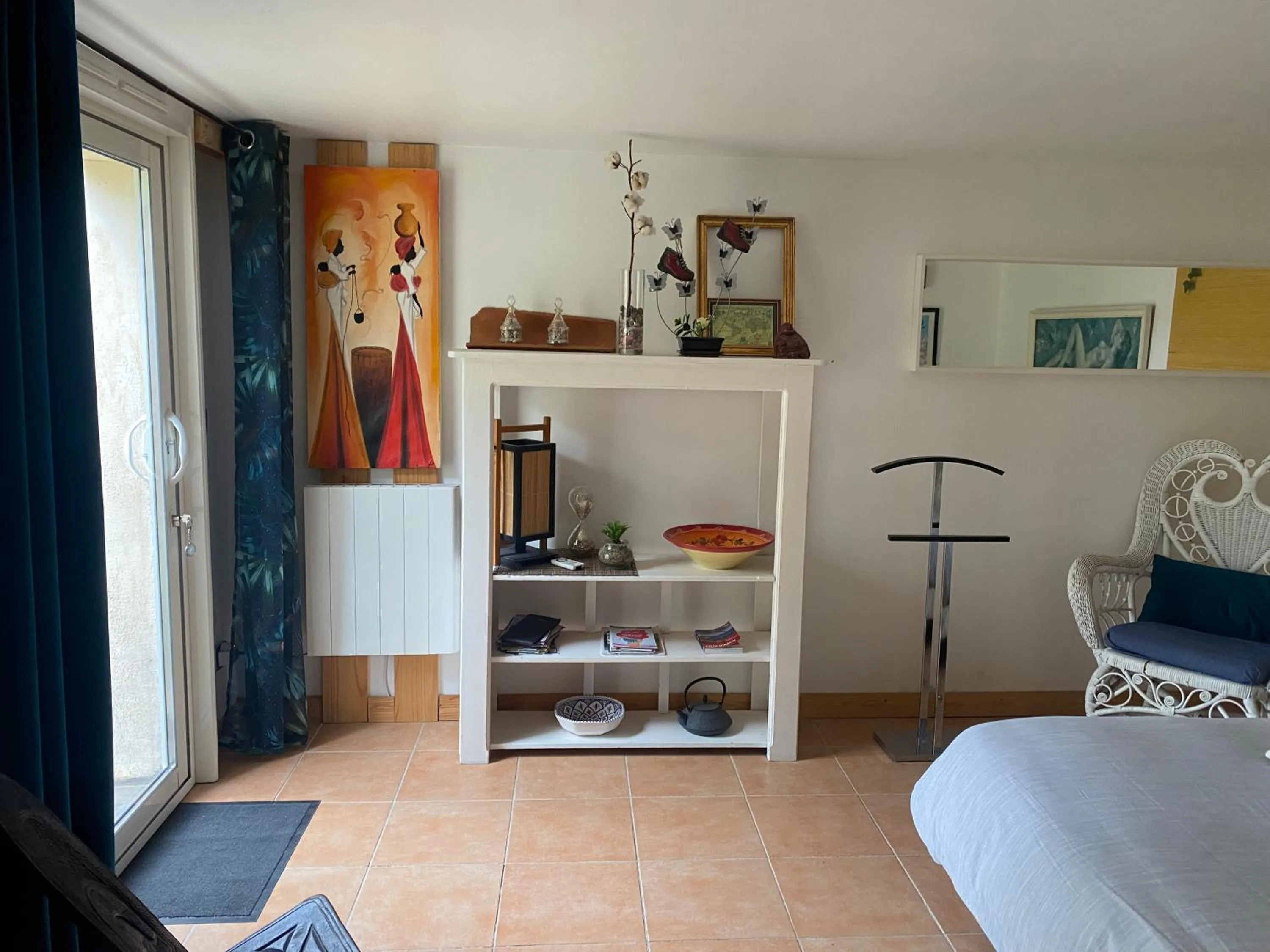 Bedroom, Bed in GuestHouse Du Moulin (logement neuf)