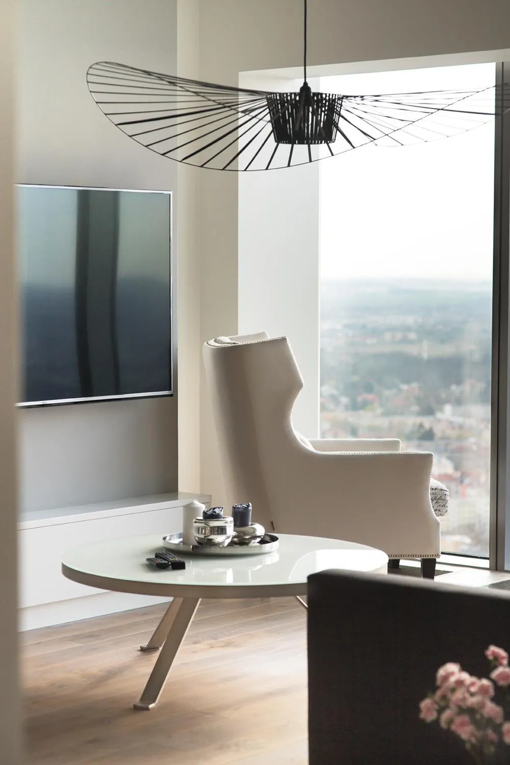 TV and multimedia in Vantage Point Apartament Sky Tower