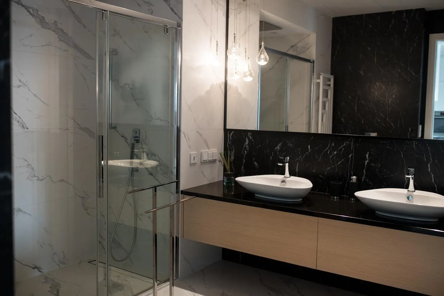Bathroom in Vantage Point Apartament Sky Tower