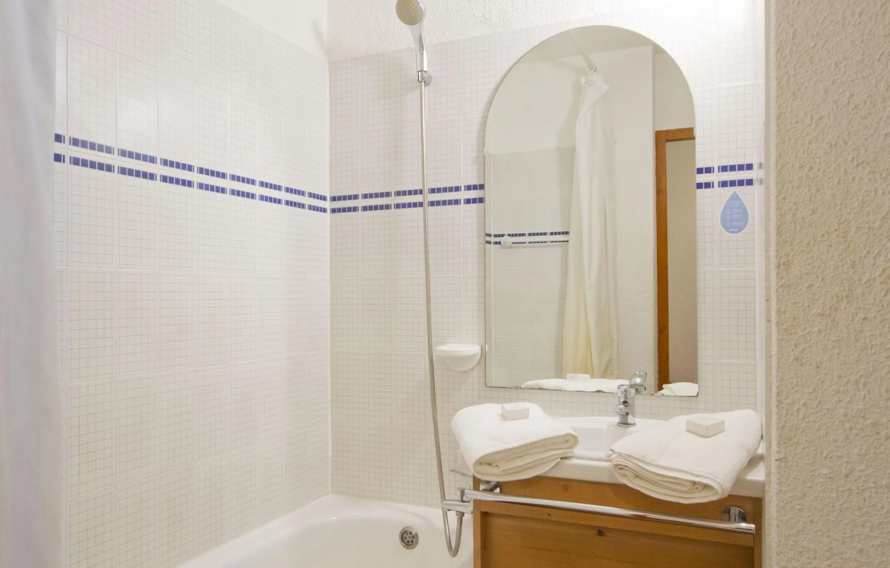 Bathroom in Résidence Odalys Les Jardins de Val et Les Verdets